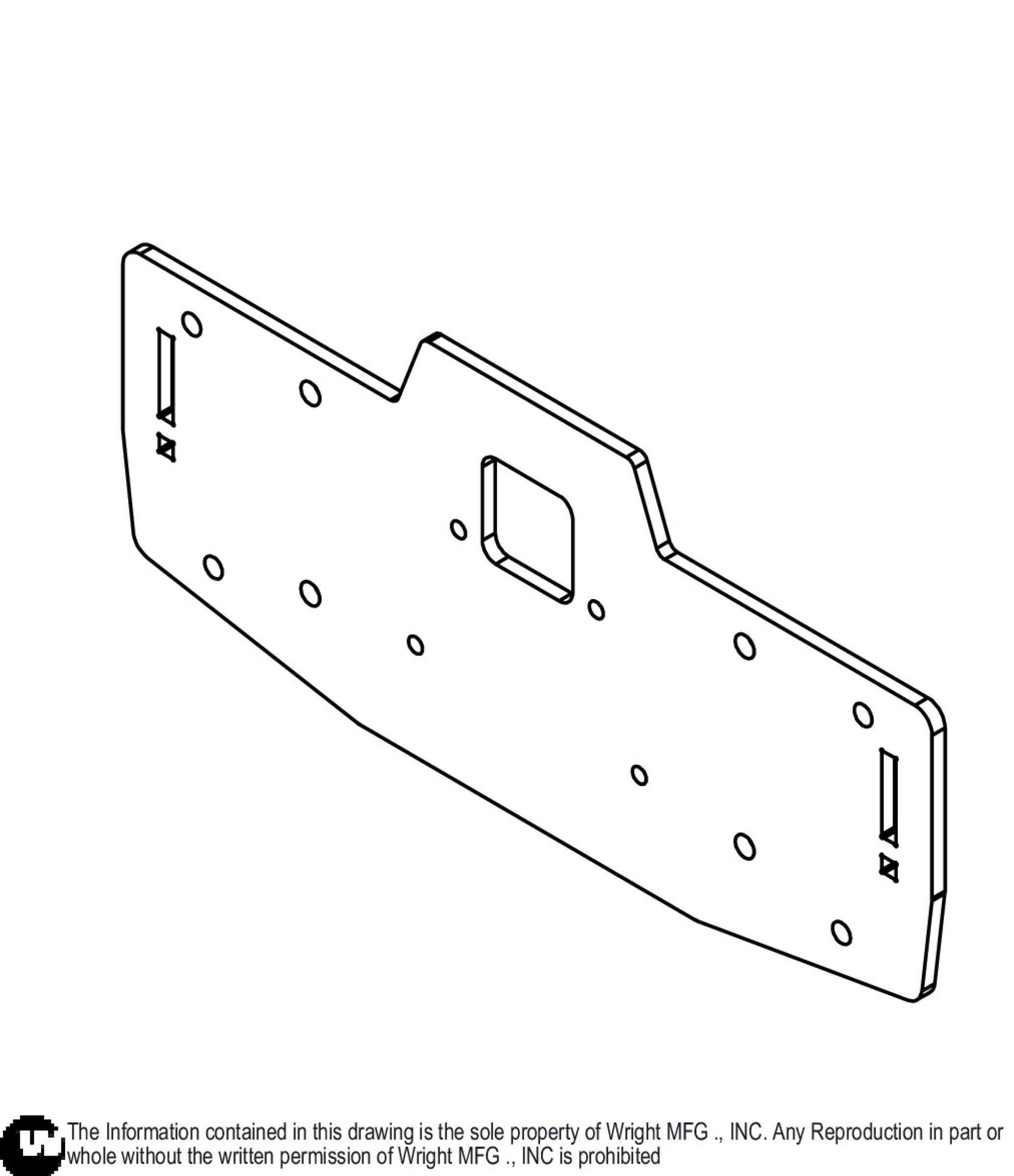 WZXT GCS 3 Bag Rear Plate Weight Kit 93320011.