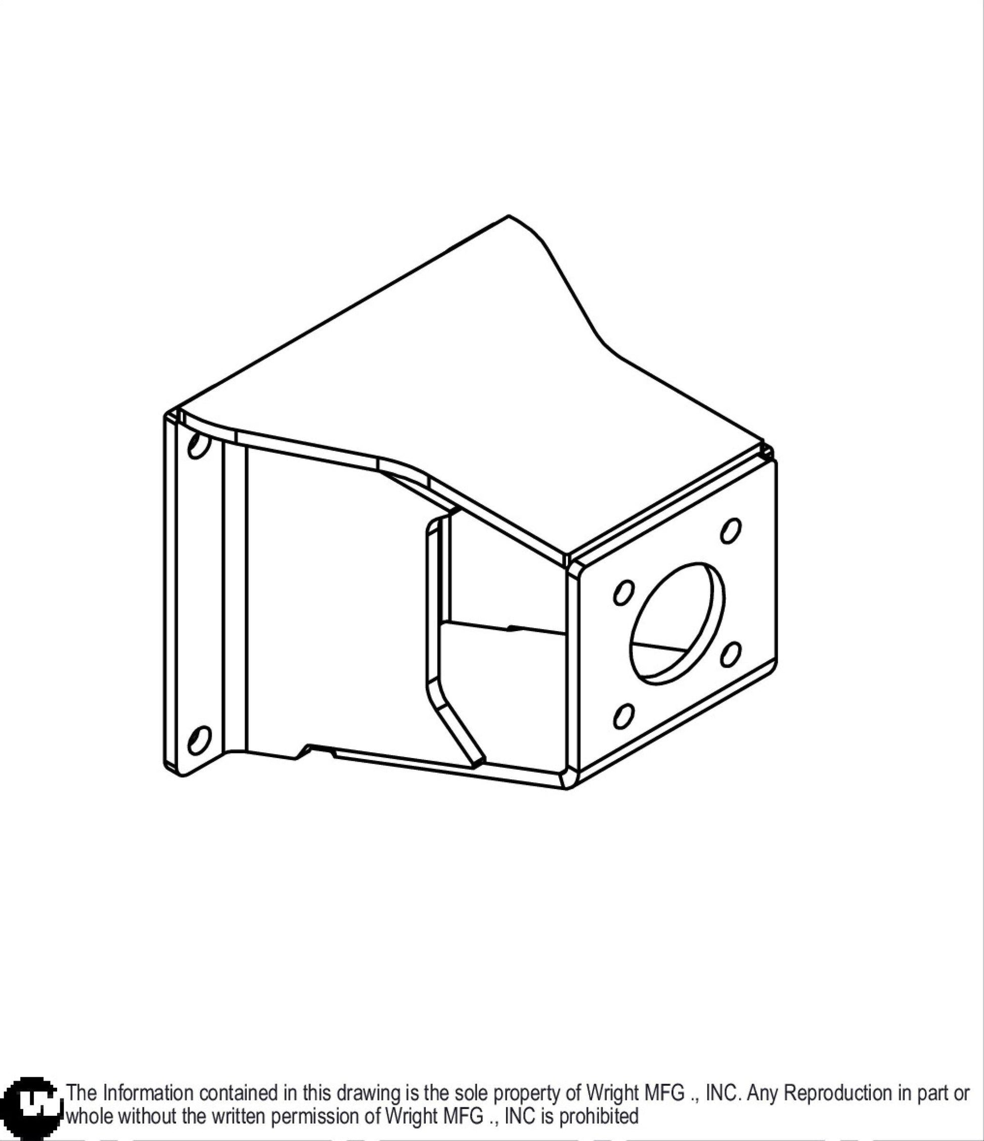 LH Sentar Motor Support 93410037.