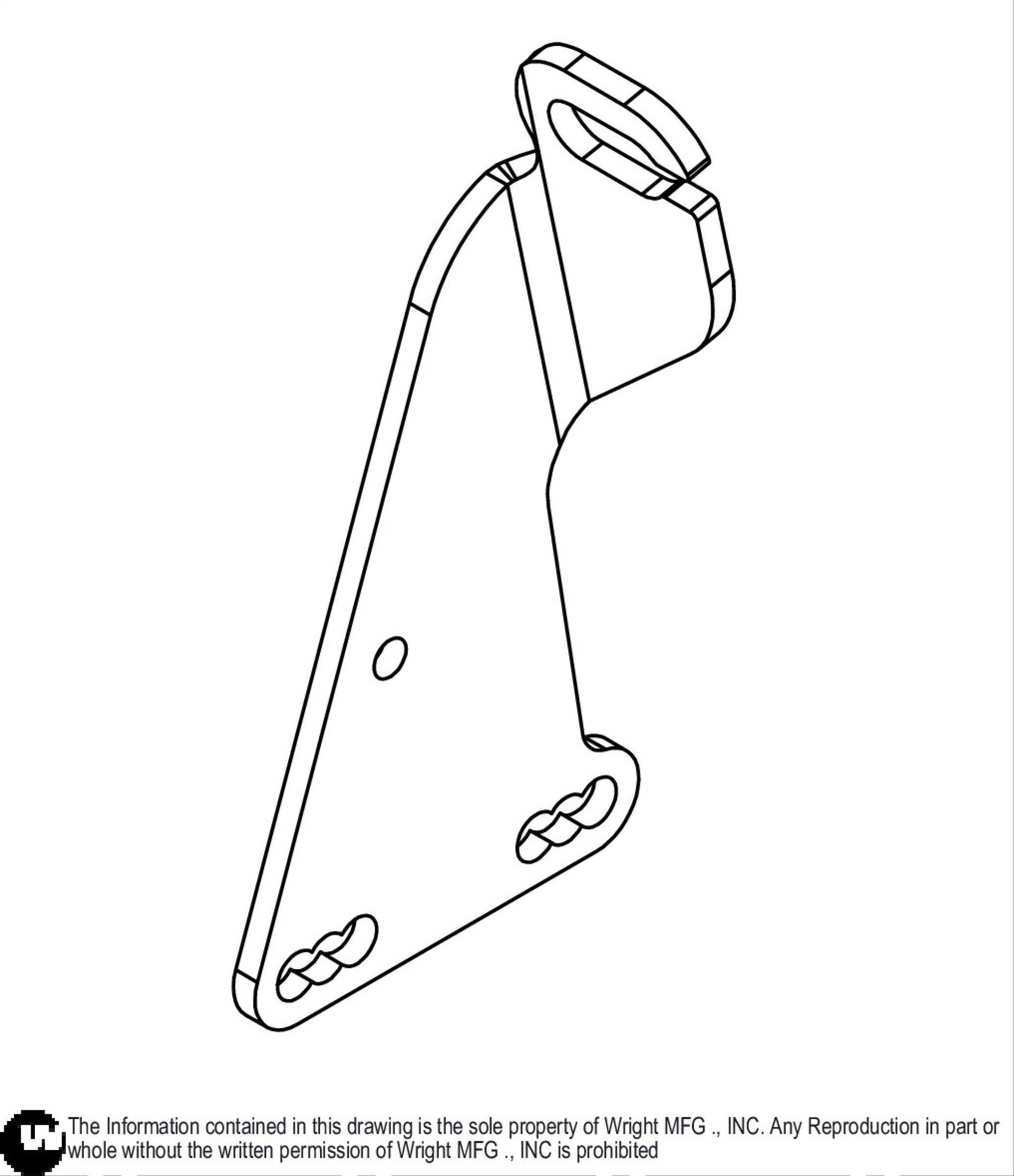 Right Cable Holder 93410039.