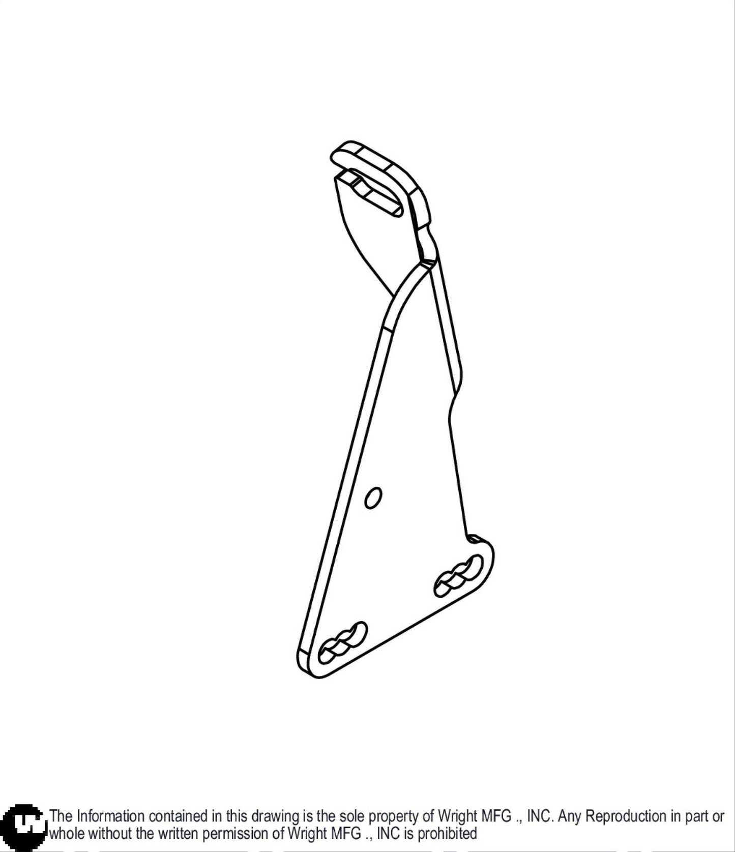 Left Cable Holder 93410040.