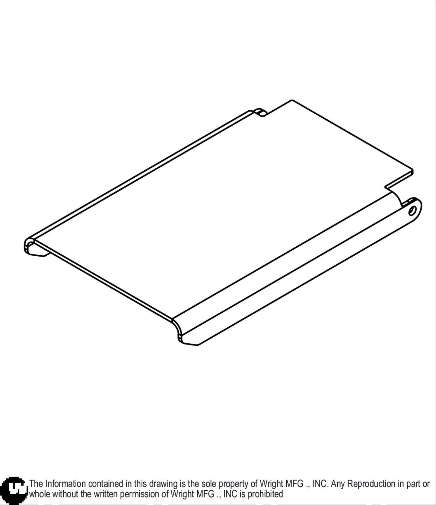 Sentar Battery Cover 93410052.