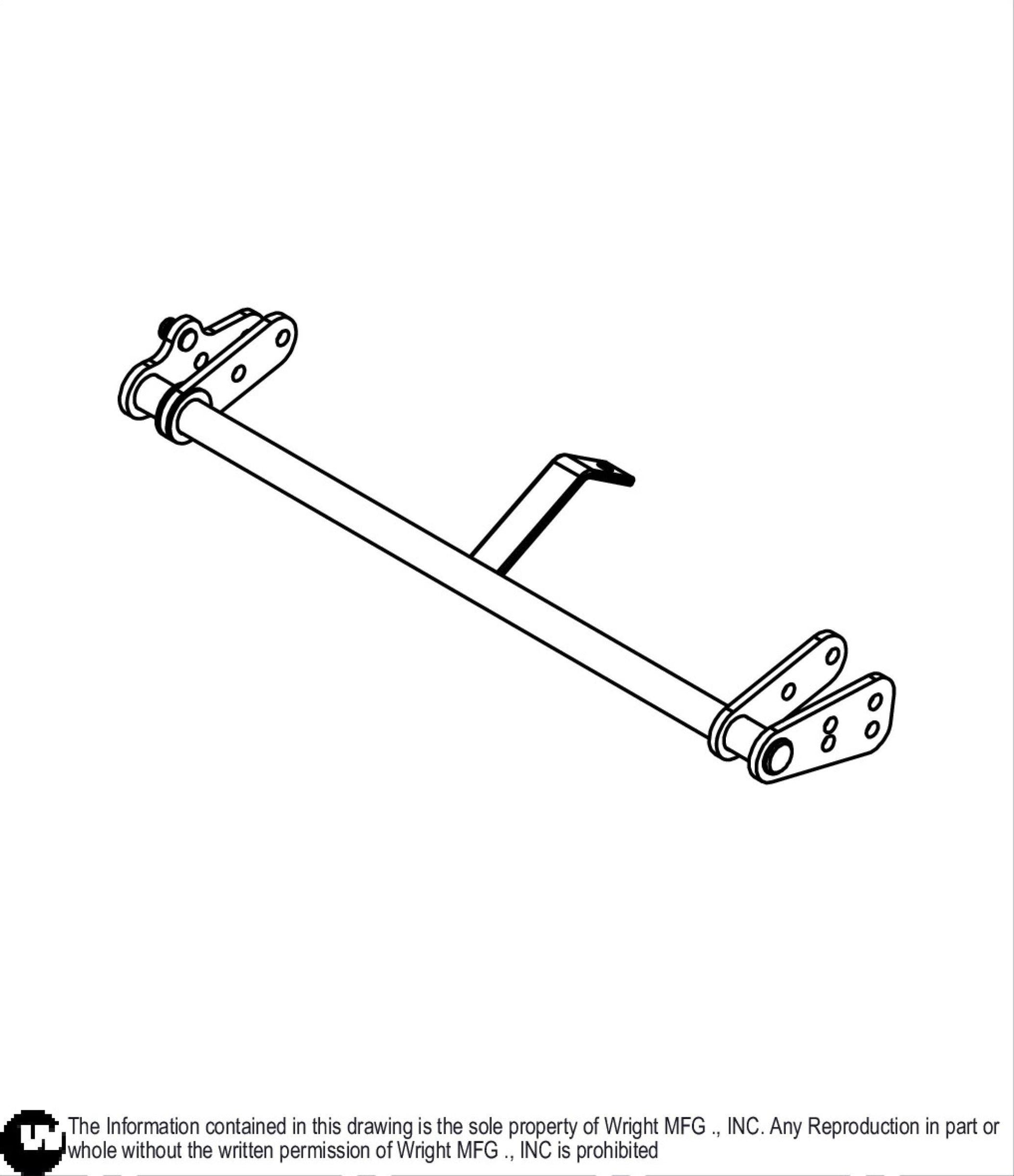 WVK Lateral Link Brake Bar 93410068.