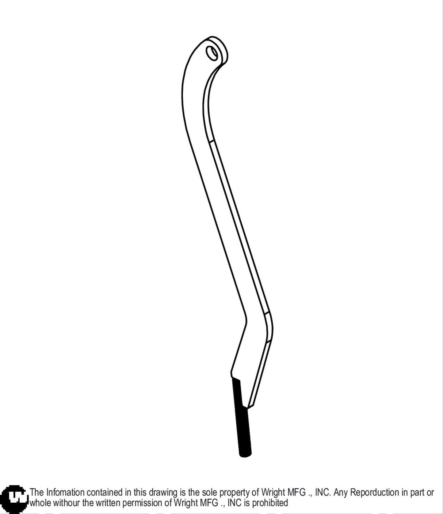Sentar Brake Pull Bar 93410070.