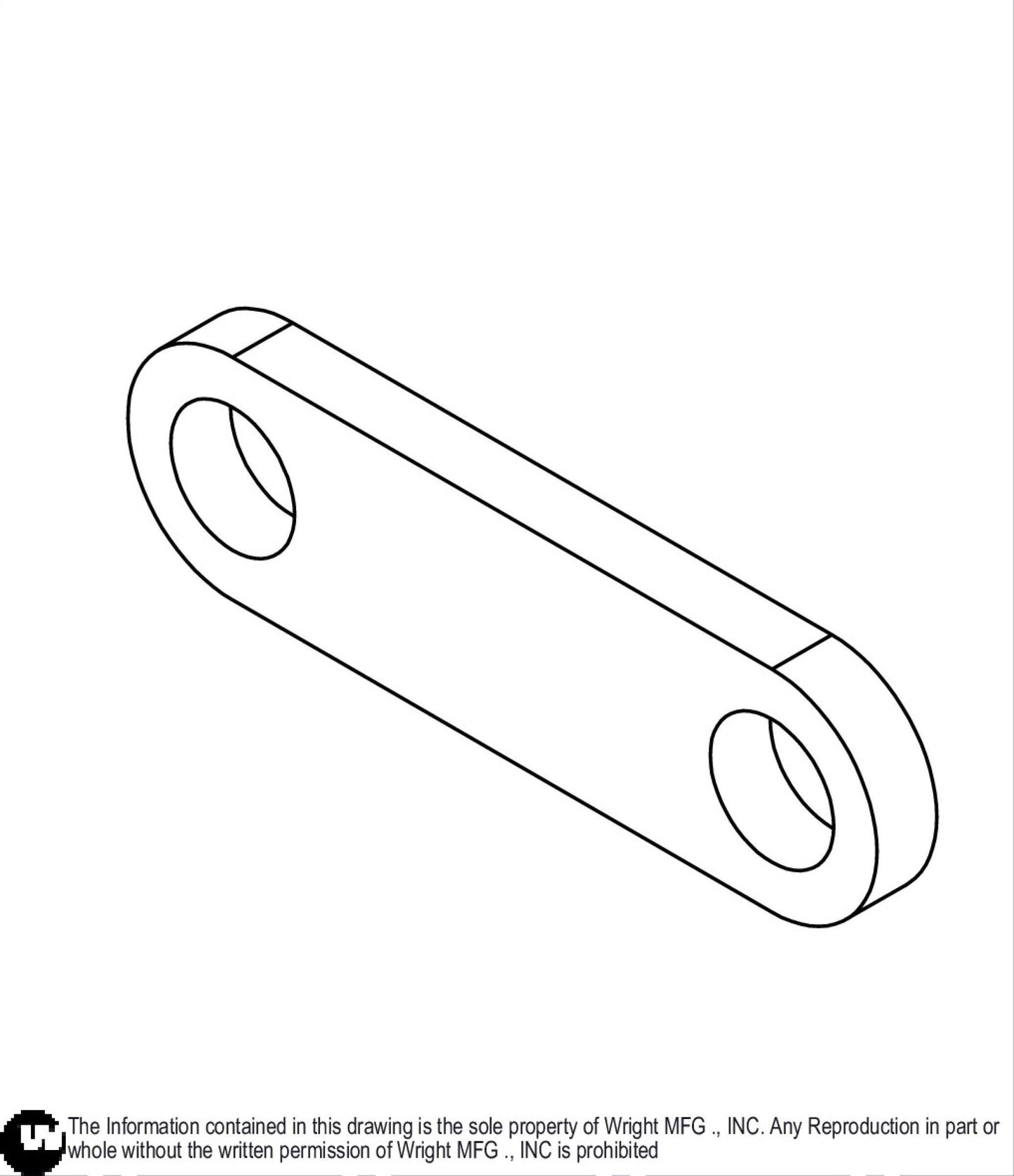 WVK Brake Push Bar 93410073.