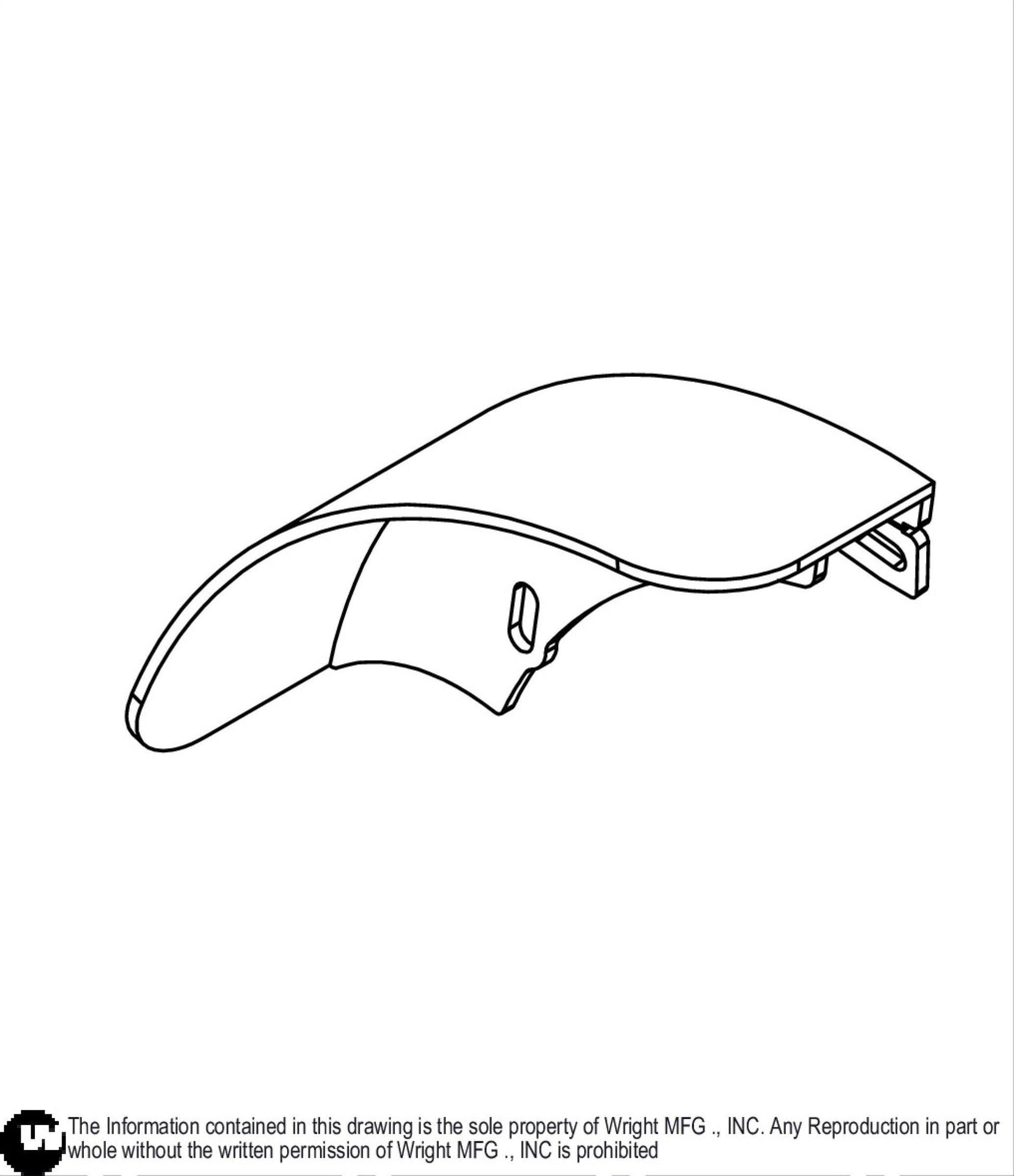 Right 36-42 Stander Fender 93410092.
