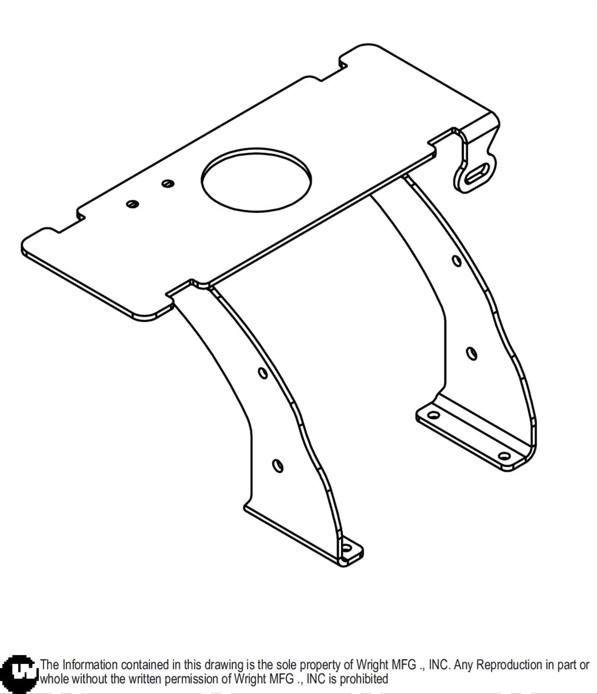 32" WS Fuel Tank Stand 93410106.