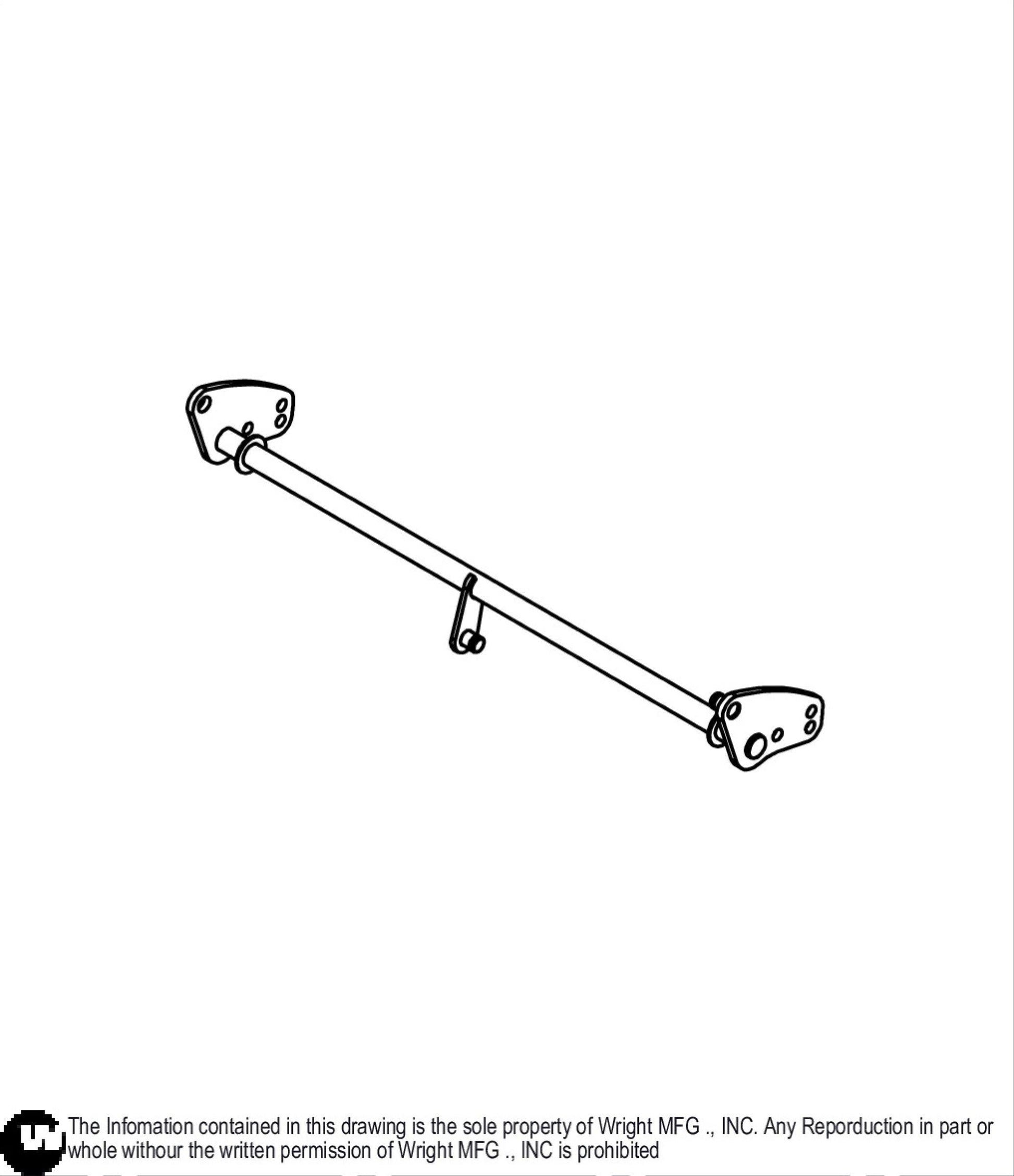 WSES Brake Bar Weldment 93410113.