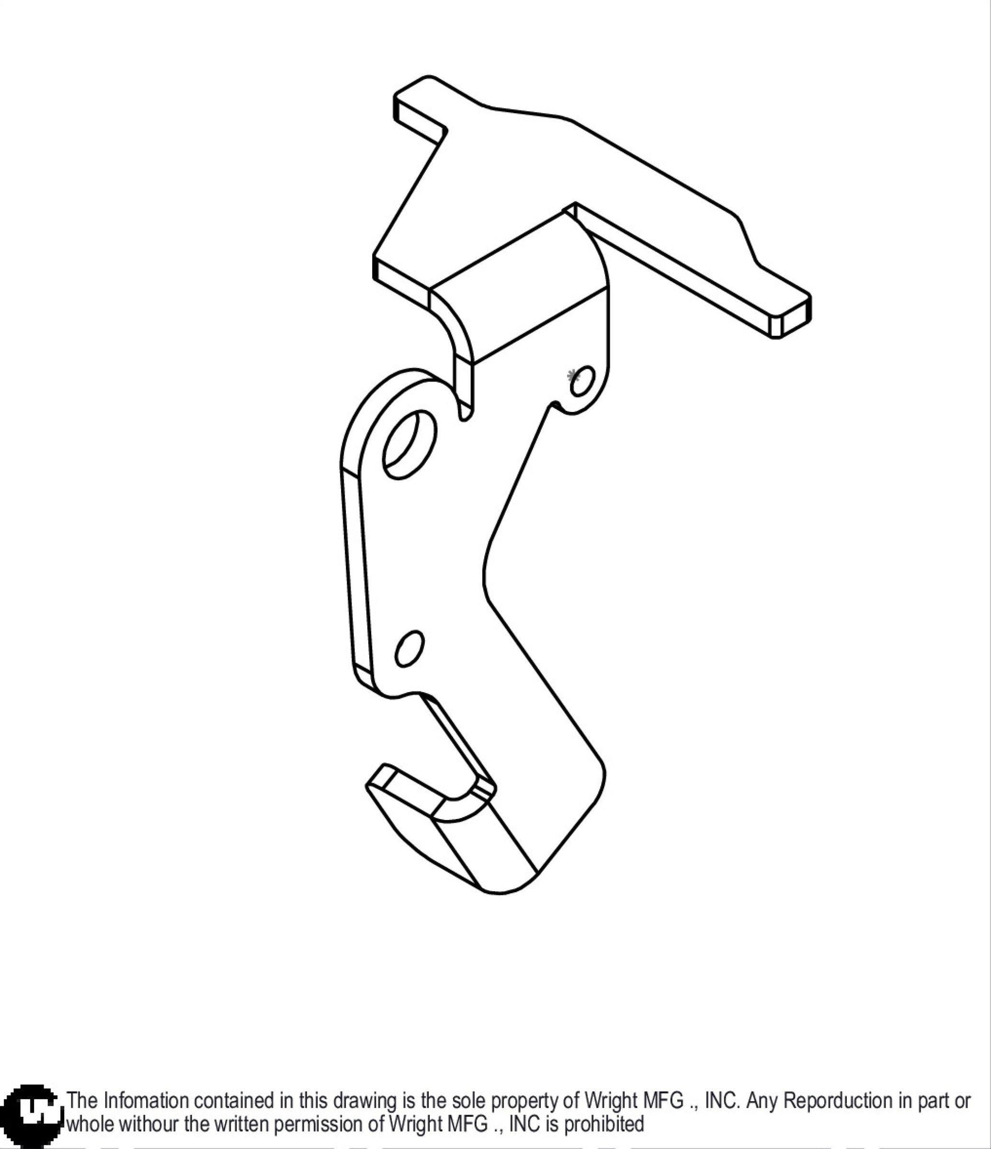 WSES Pump Lock Lever 93410120.