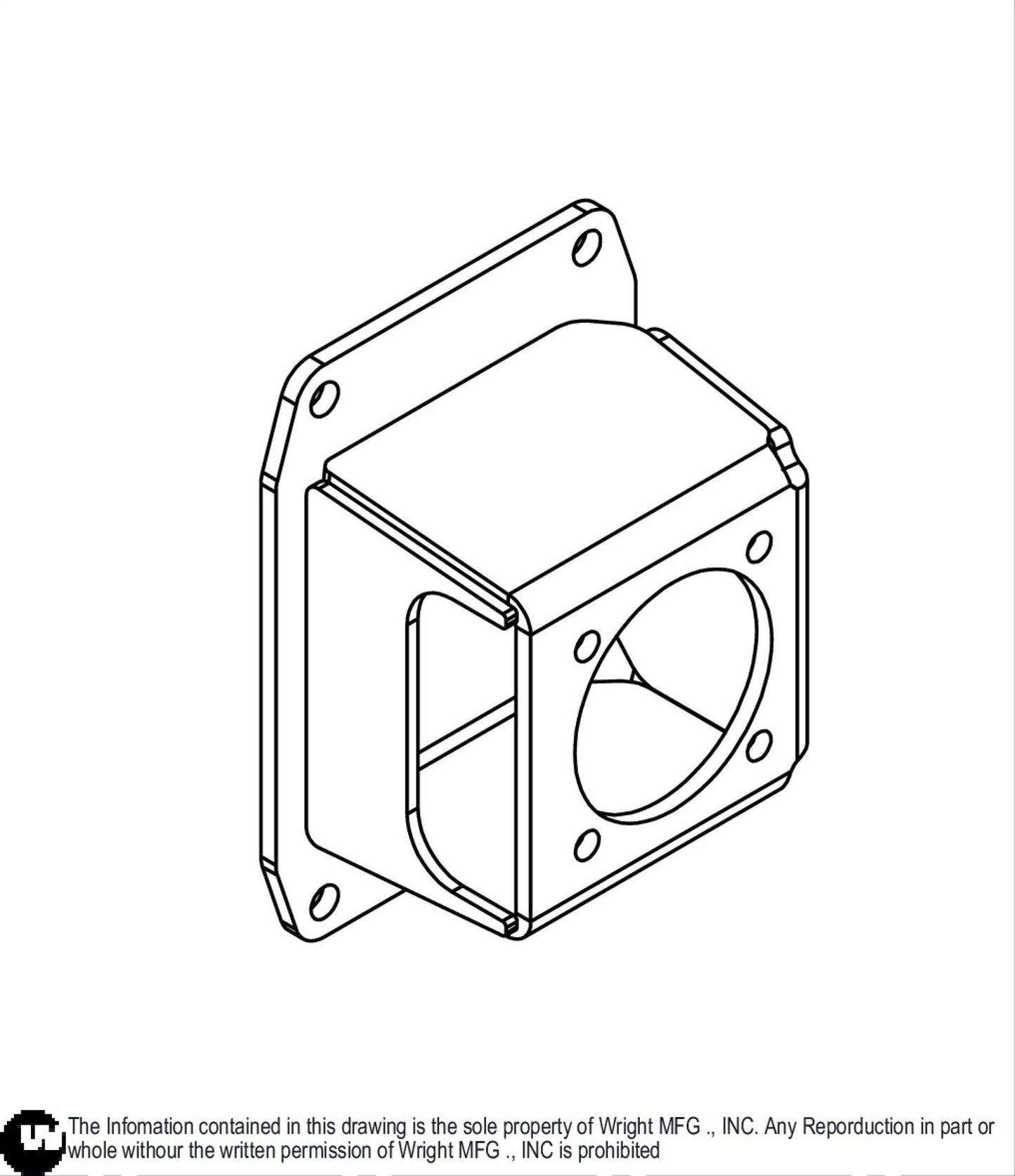 R&L WSES Wheel Motor Support 93410125.