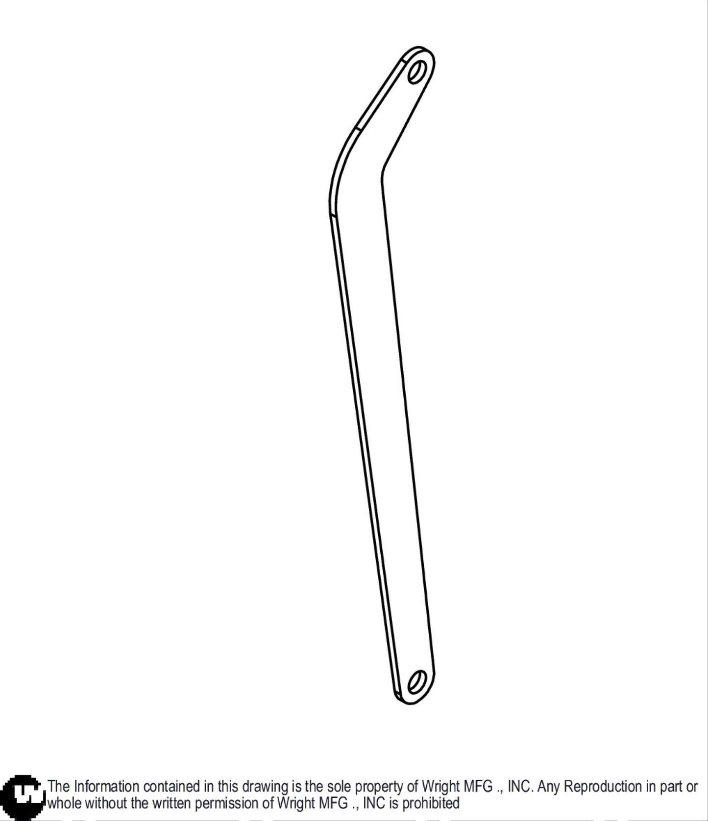 WSE III Brake Pull Bar 93410138.