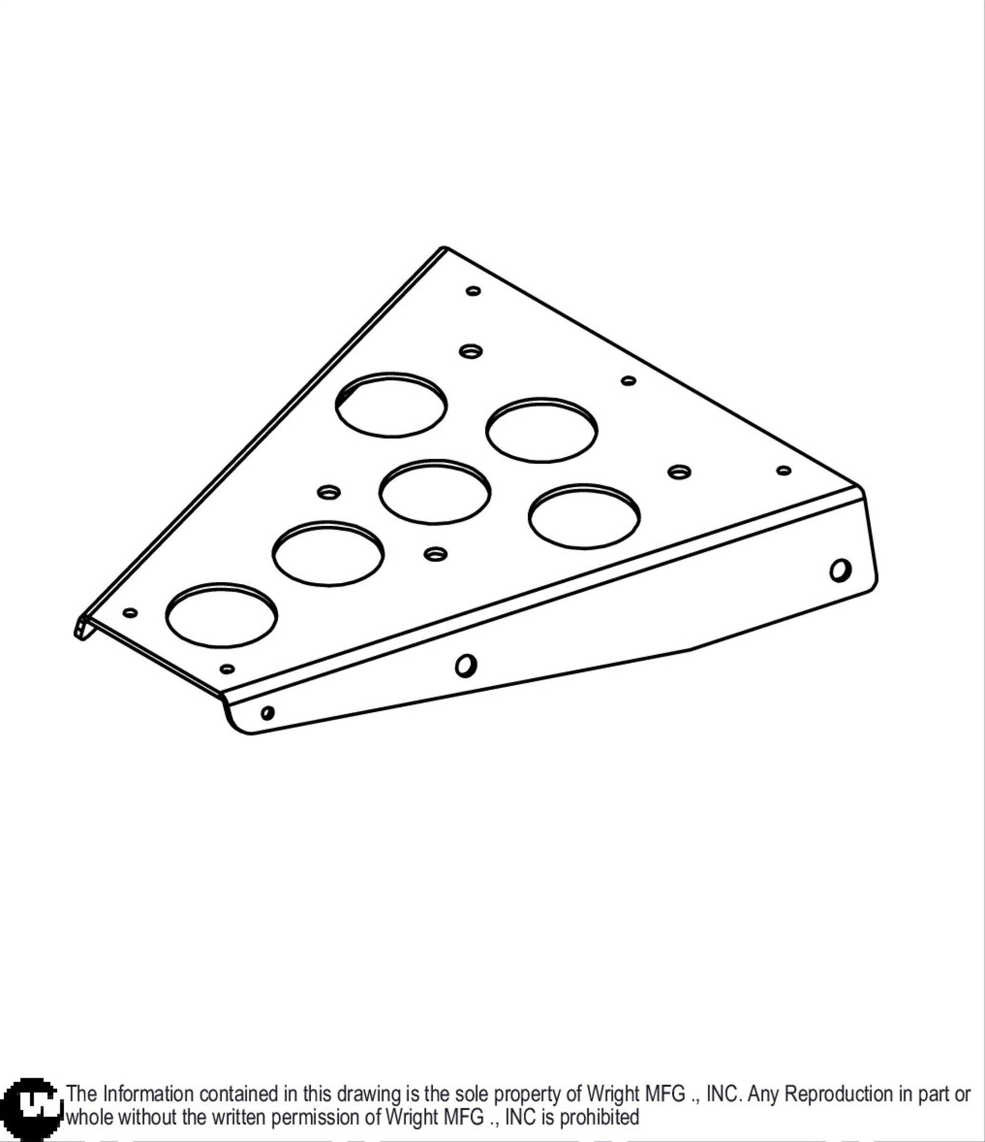 WSE Seat Support Plate 93410139.