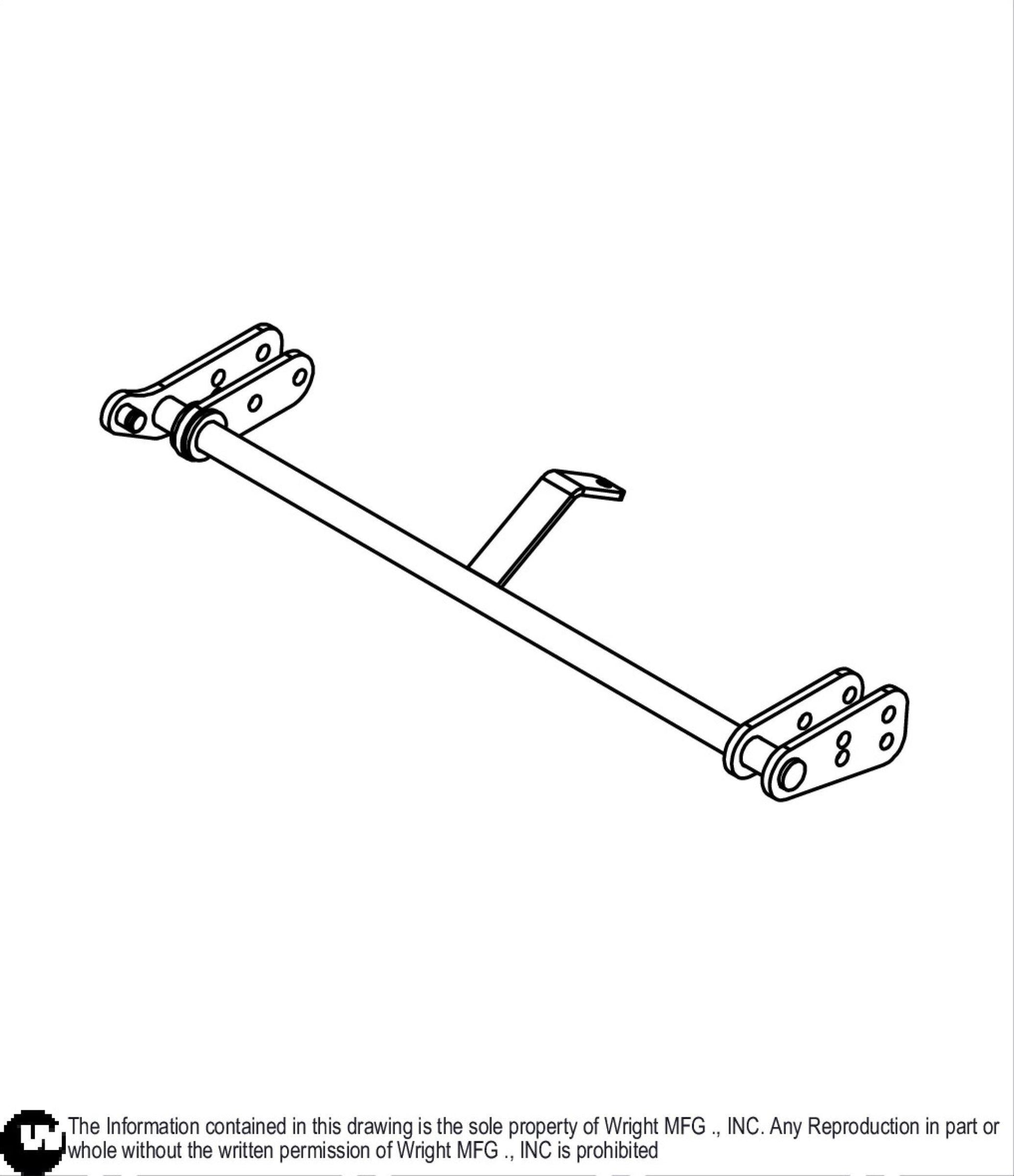 WVQL Brake Bar Weldment 93410158.