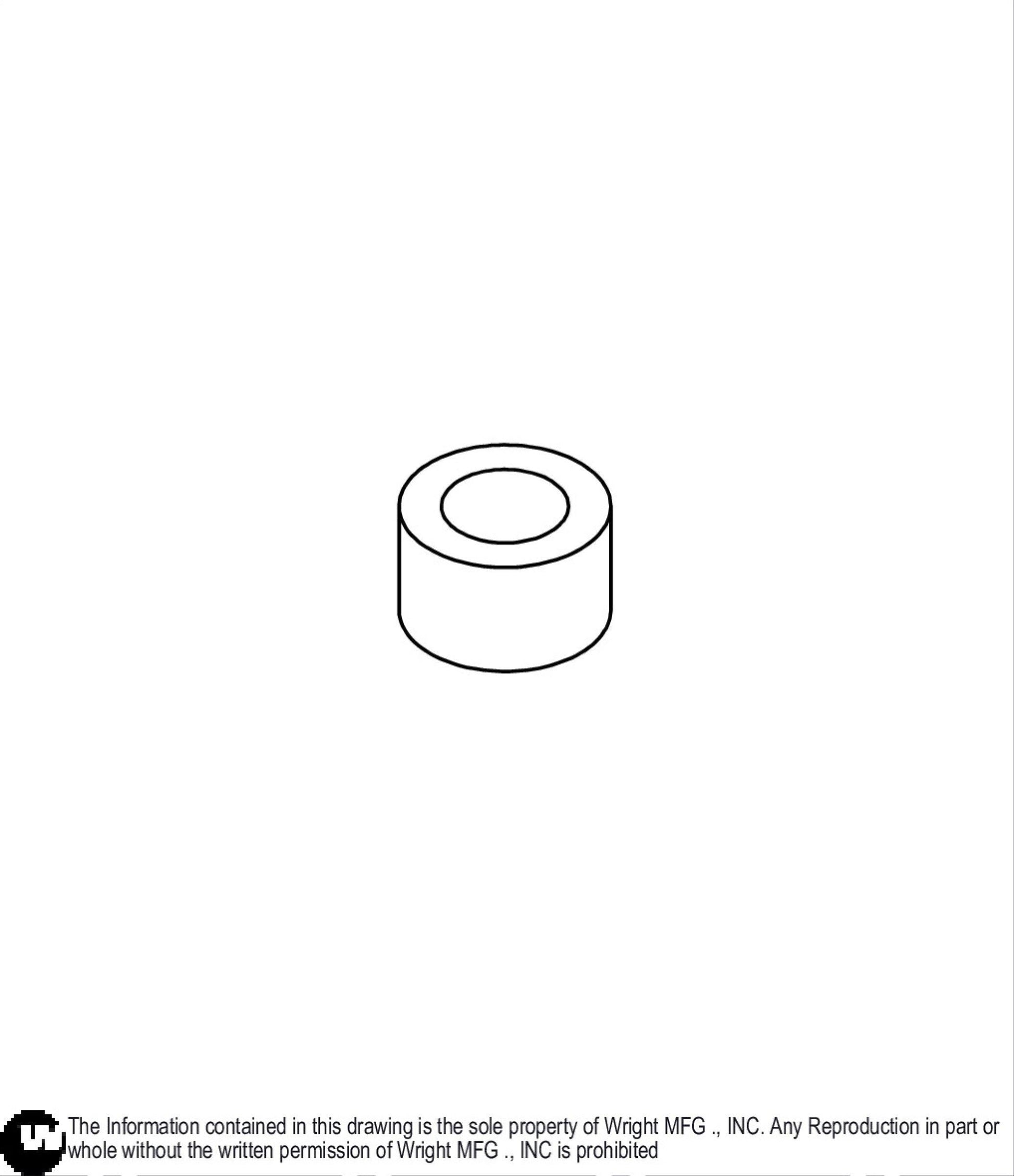 WSTX 3/8 Pump Lever Spacer 93410163.