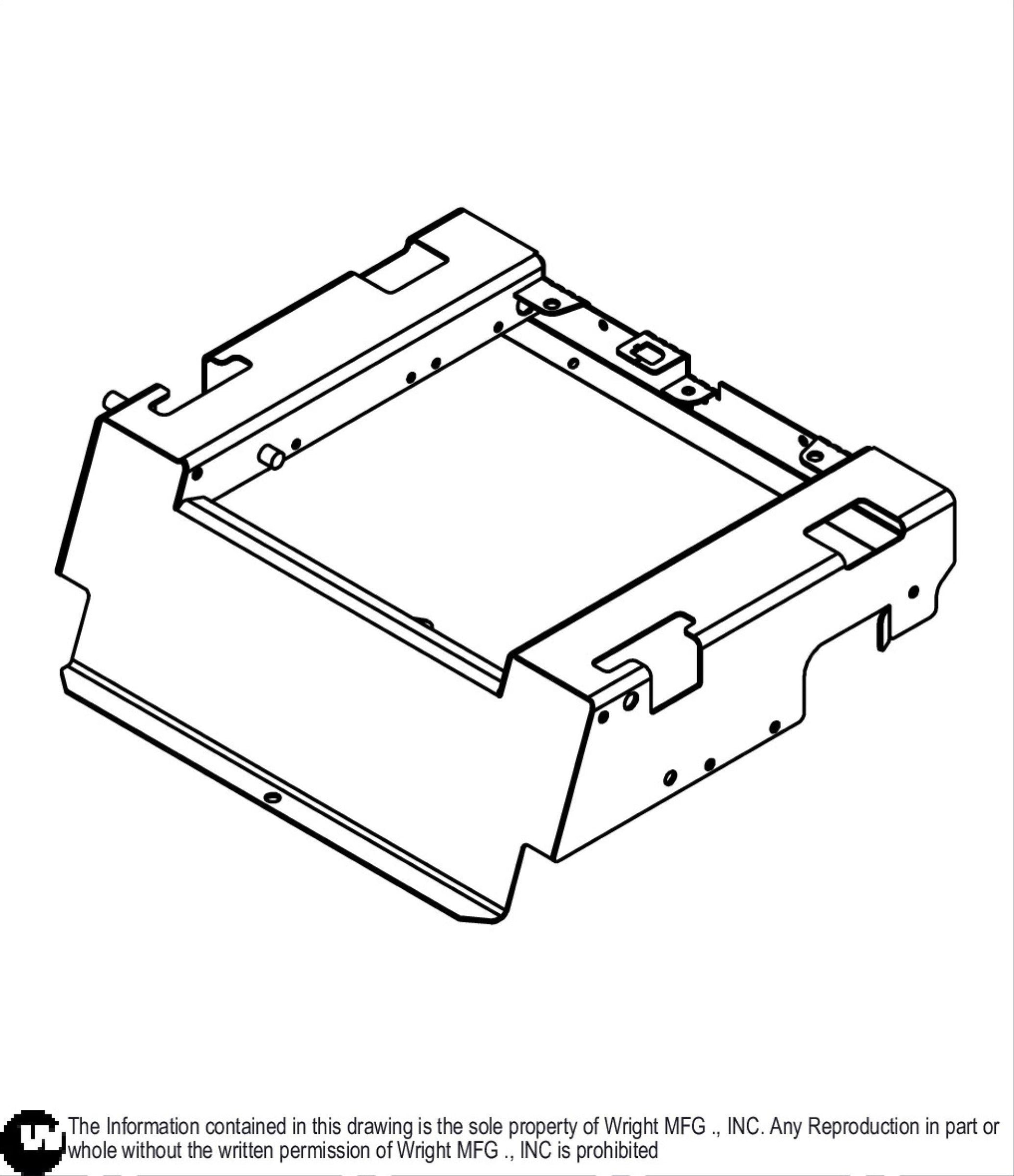 WZ Seat Frame Weldment 93410181.