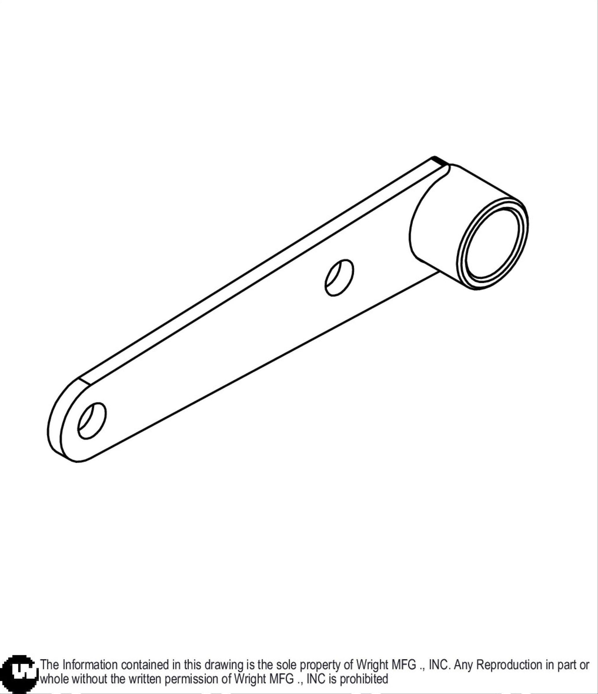 WV Brake Lever Weldment 93410200.
