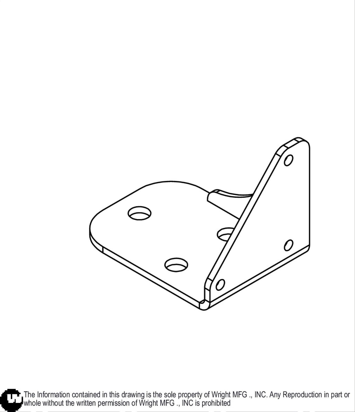 LH Gas Tank Support Weldment 93410208.