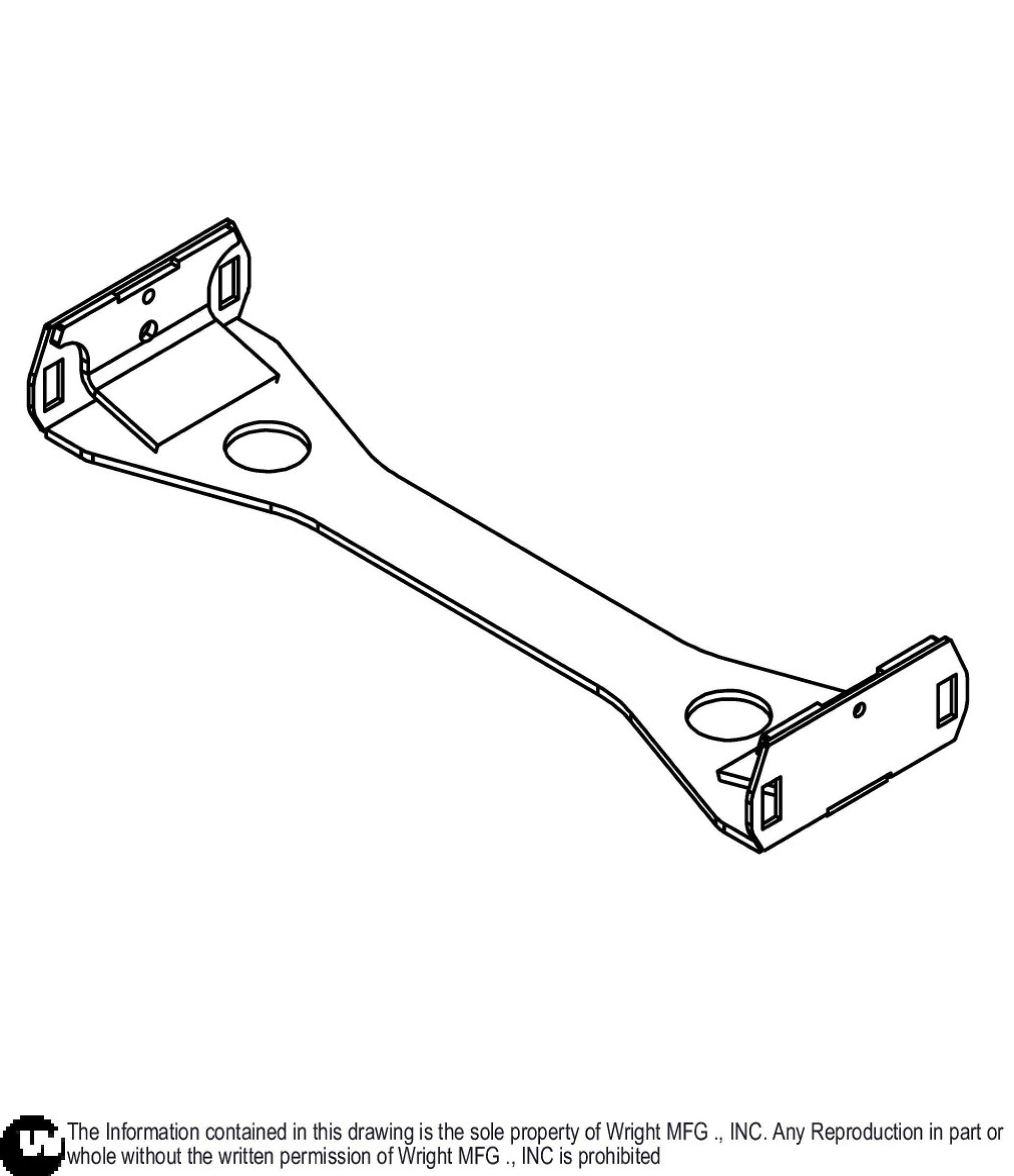 WSES Frame Stiffener Weldment 93410213.