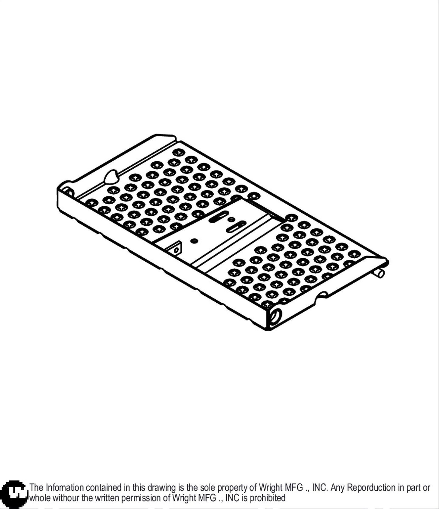 WZK Foot Platform Weldment 93410225.