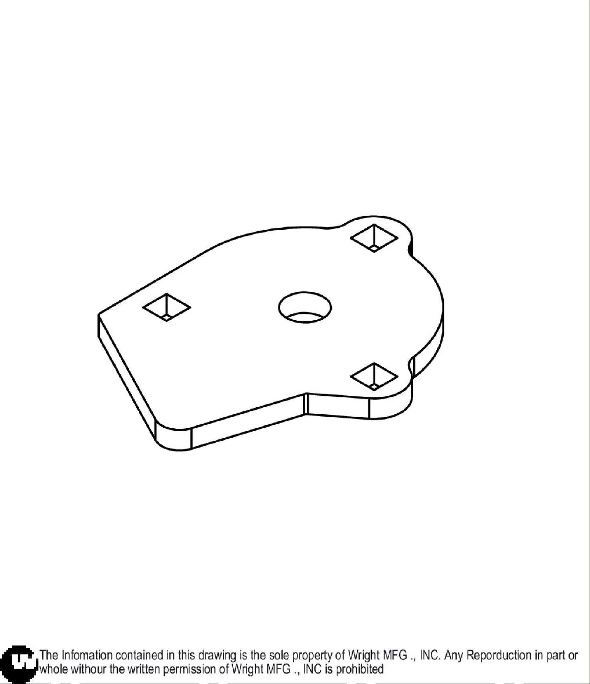 WZK Idler Base Spacer 93410260.