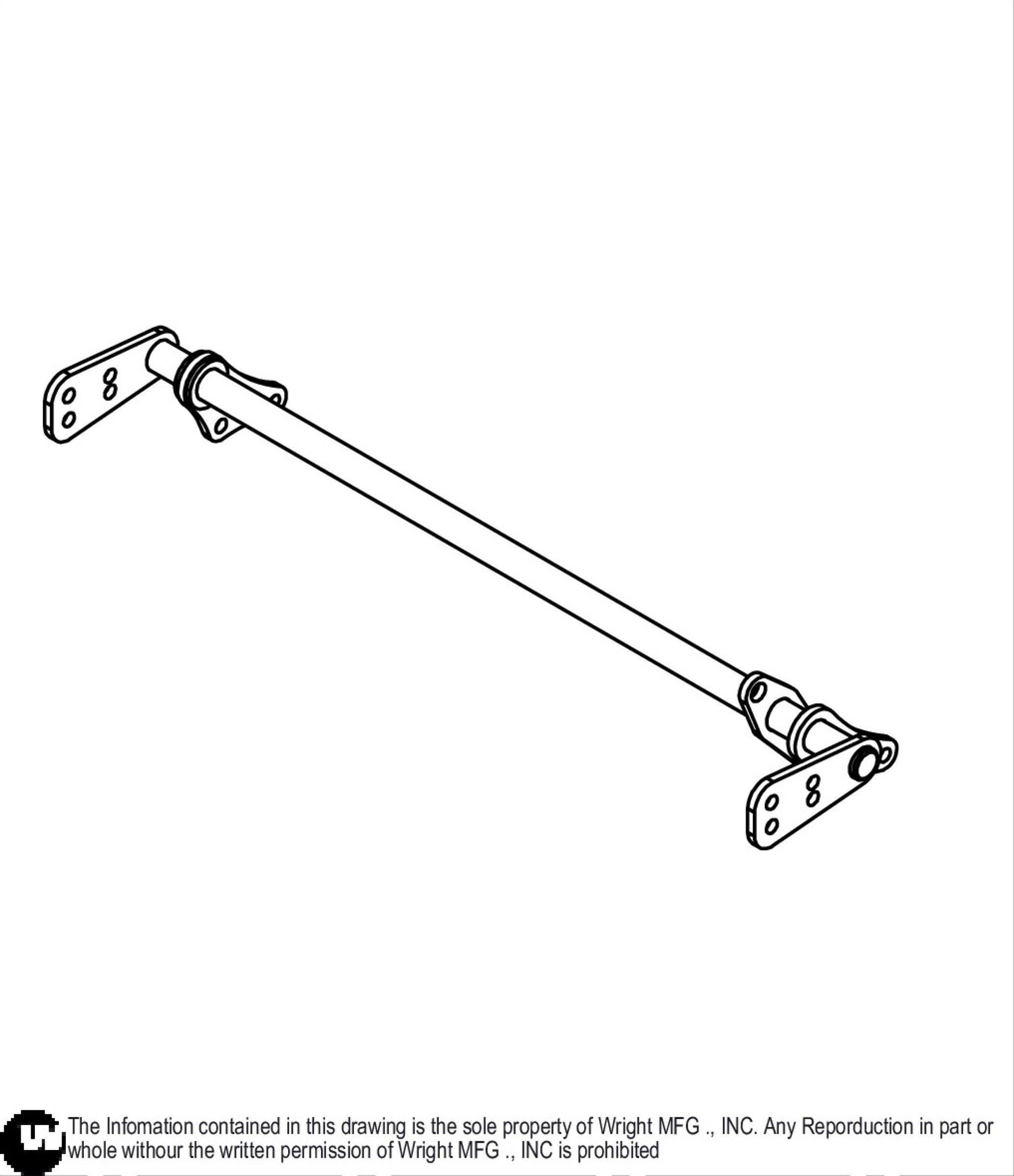 WS Brake Bar Weldment 93410281.