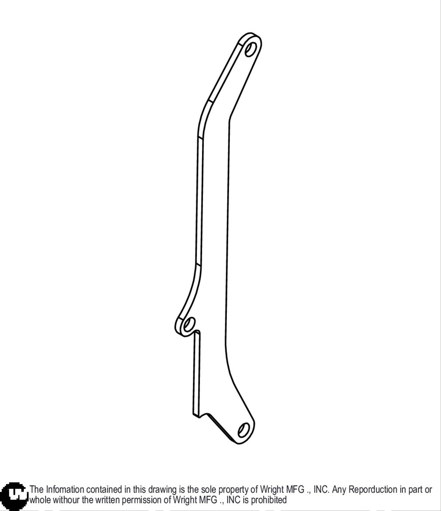 WS Brake Pull Bar 93410286.