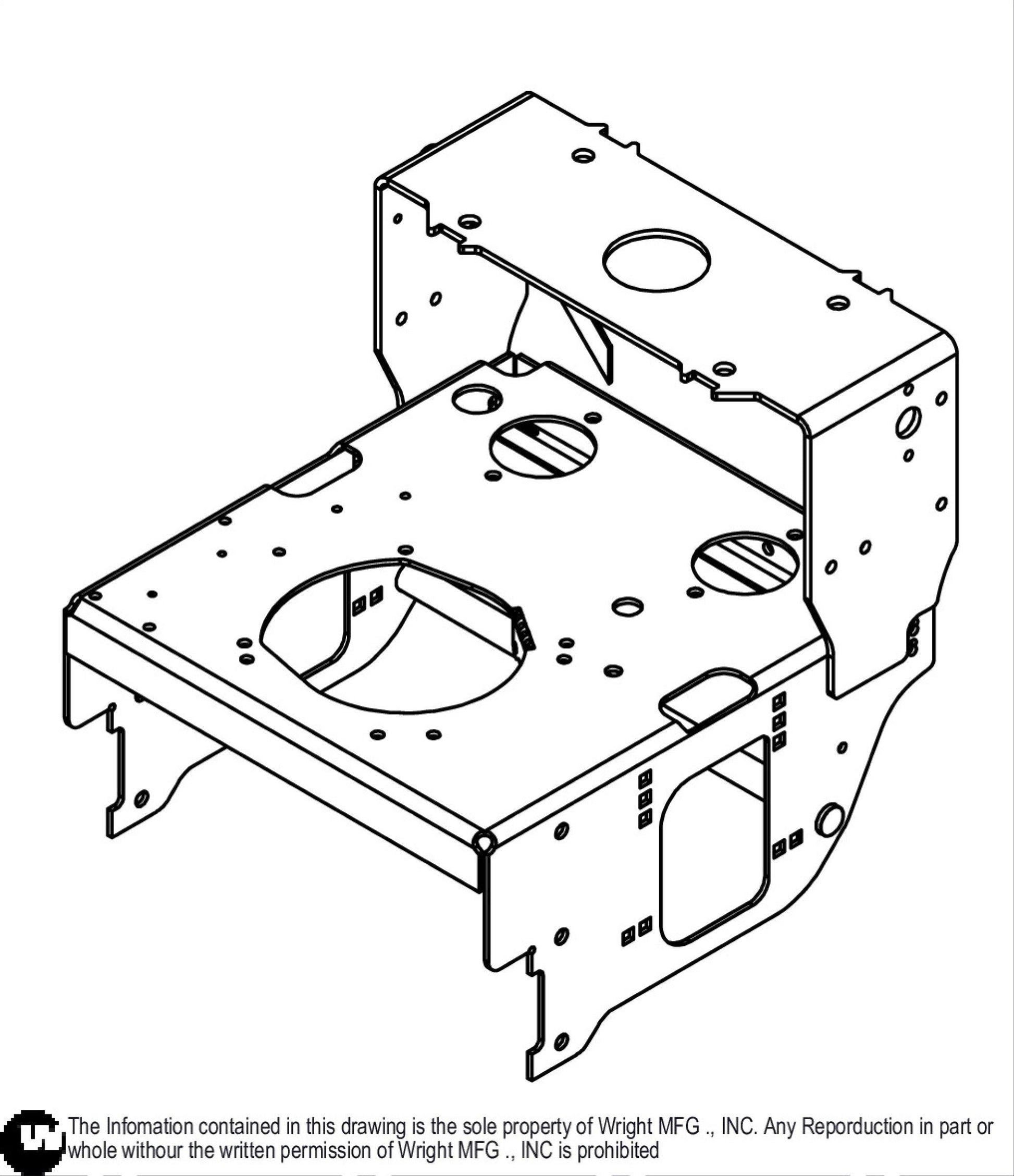 WVP Tractor Body Weldment 93410295.