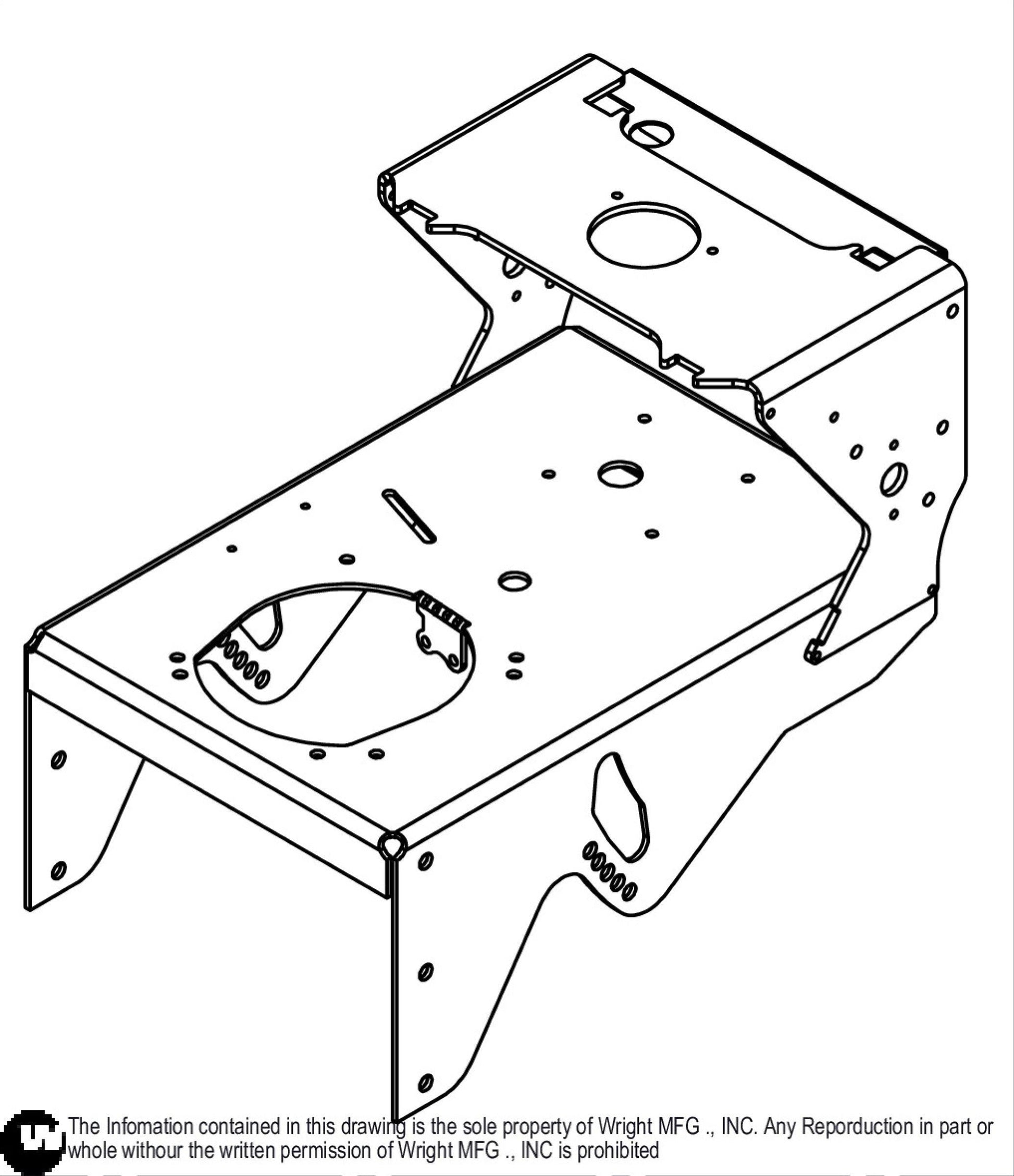 WVG Tractor Body Weldment 93410296.