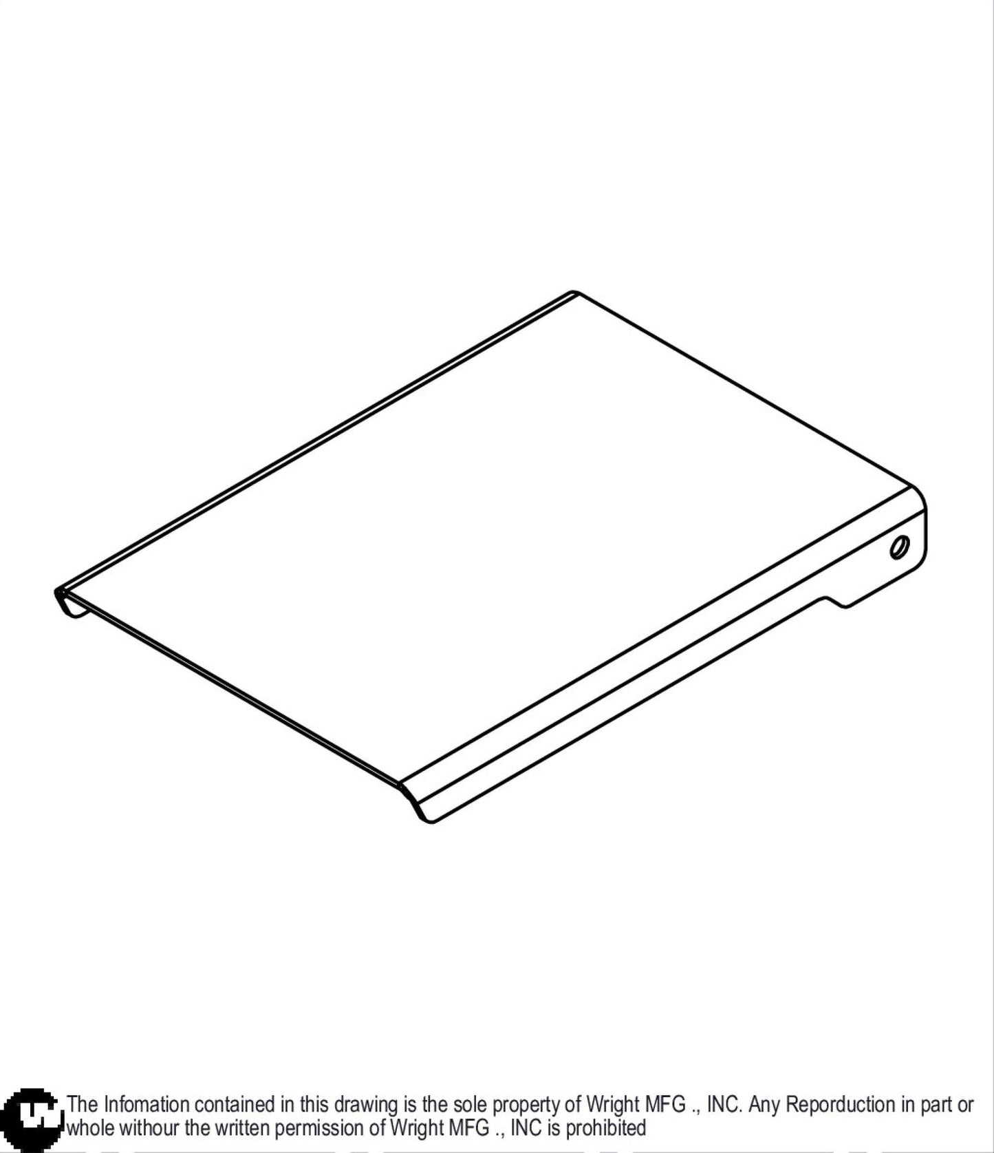 WSTX Battery Box Cover 93410309.