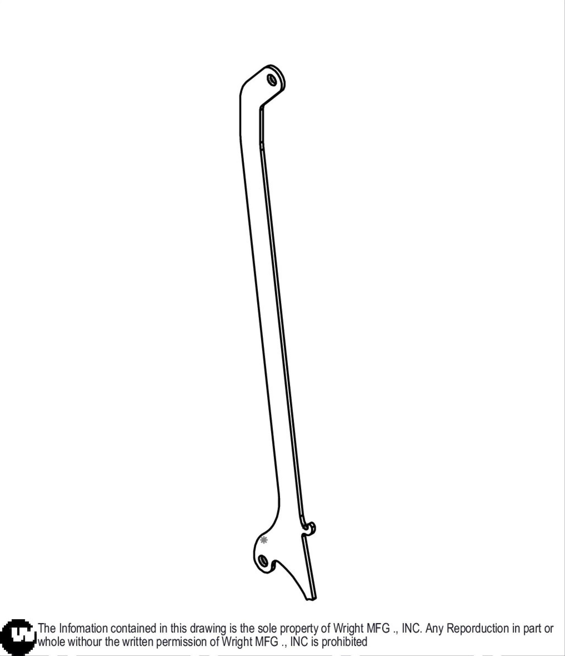 WSTX Brake Pull Bar 93410311.