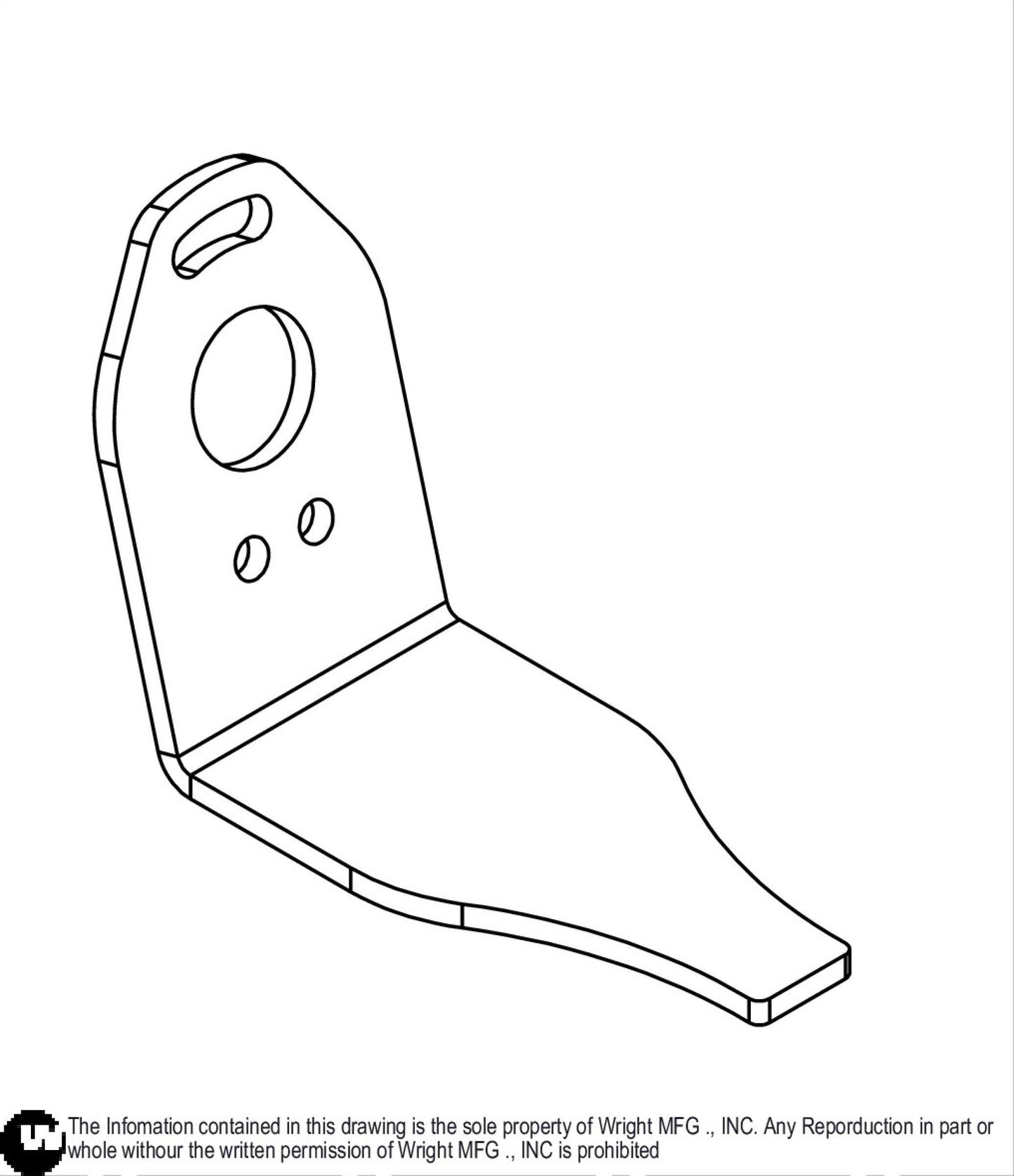 61" WZ Brake Shoe 93410319.