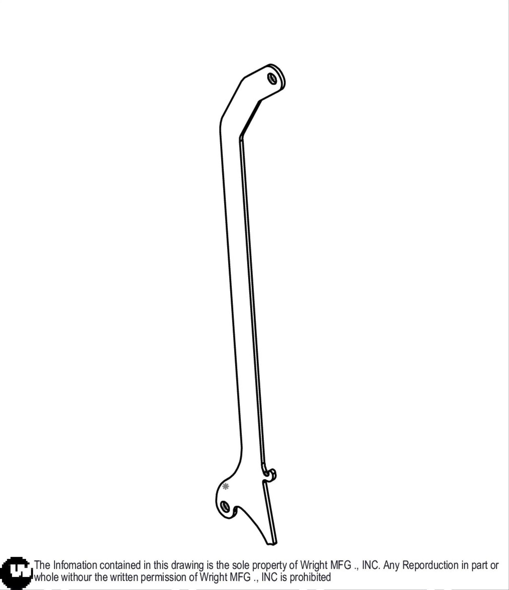 WSPX Brake Pull Bar 93410321.