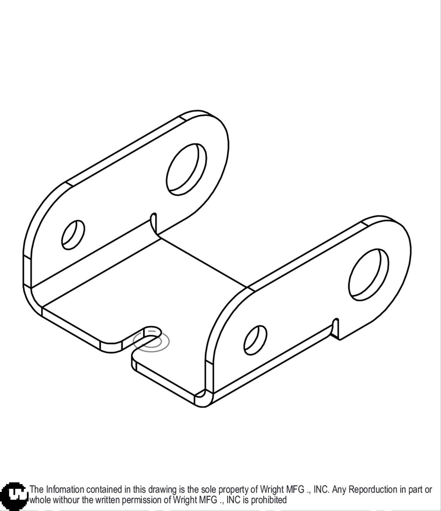 WSPX Seat Main Pivot Bracket 93410331.