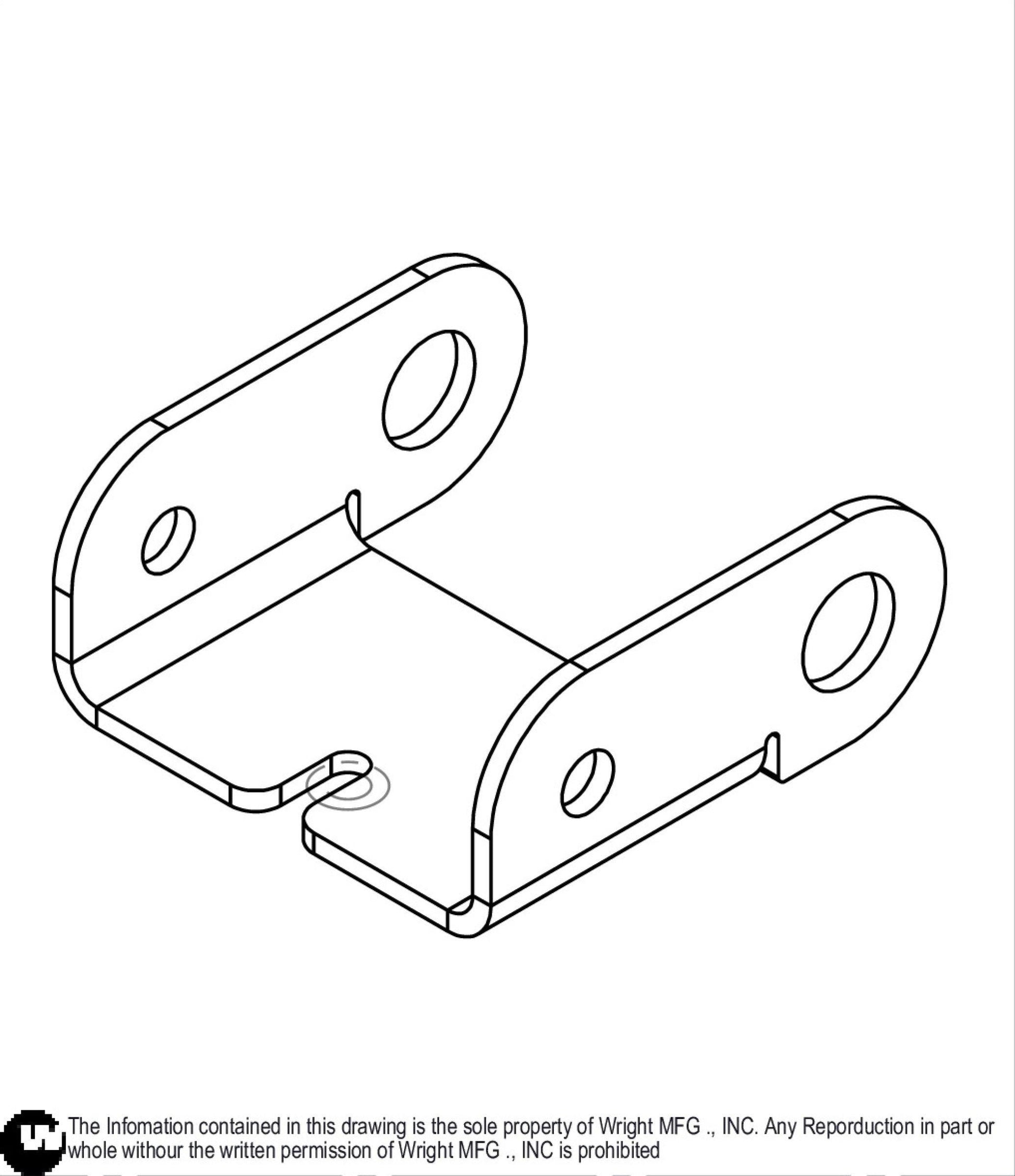 WSPX Seat Main Pivot Bracket 93410331.