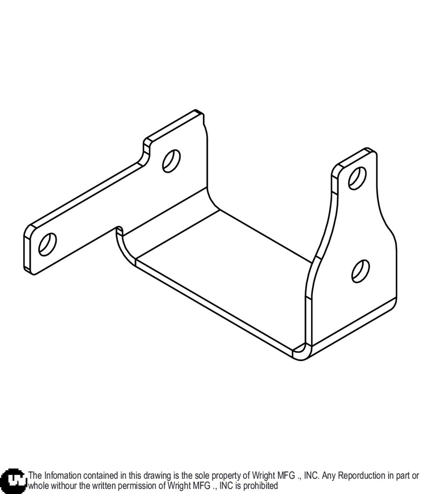 Left WZTO Brake Interlock Bell Crank 93410339.