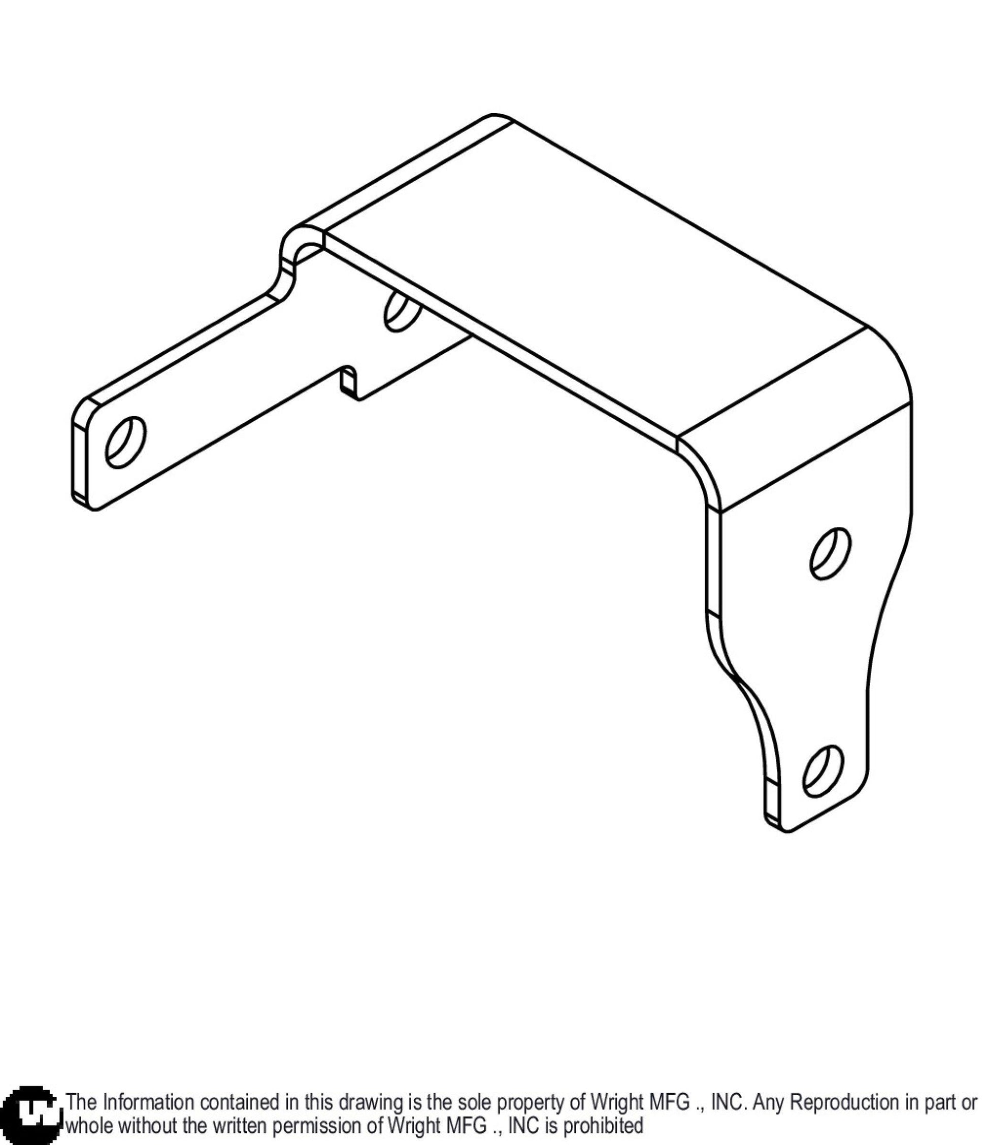 Right WZTO Brake Interlock Bell Crank 93410340.