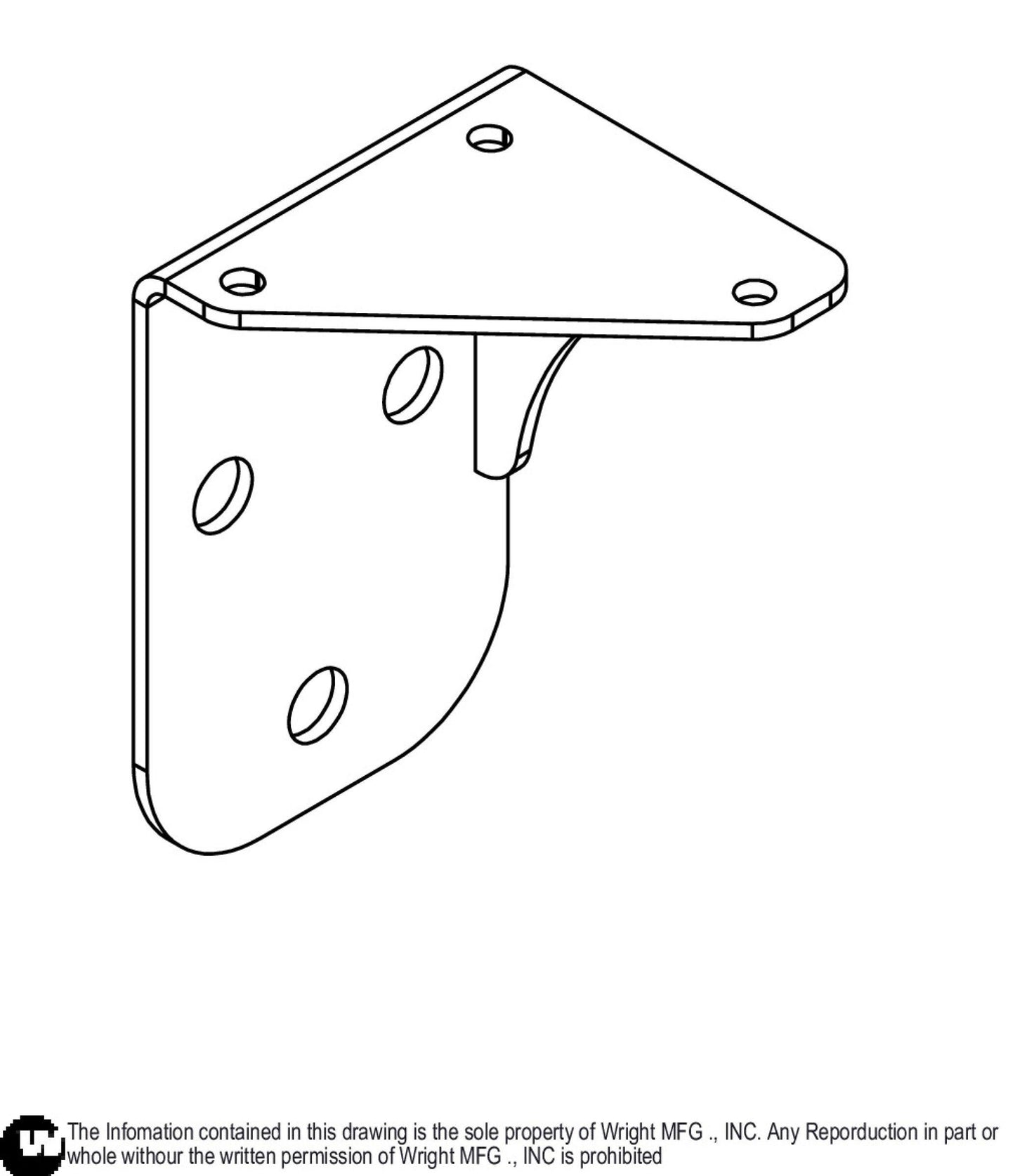 Right WZTO Fuel Tank Support Weldment 93410349.