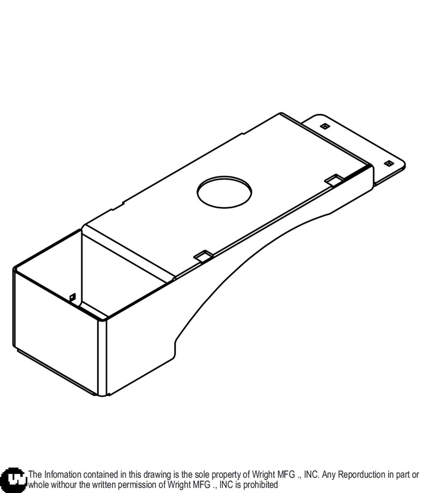 Left WSEIII Tank Retrofit Kit Weldment 93410361.