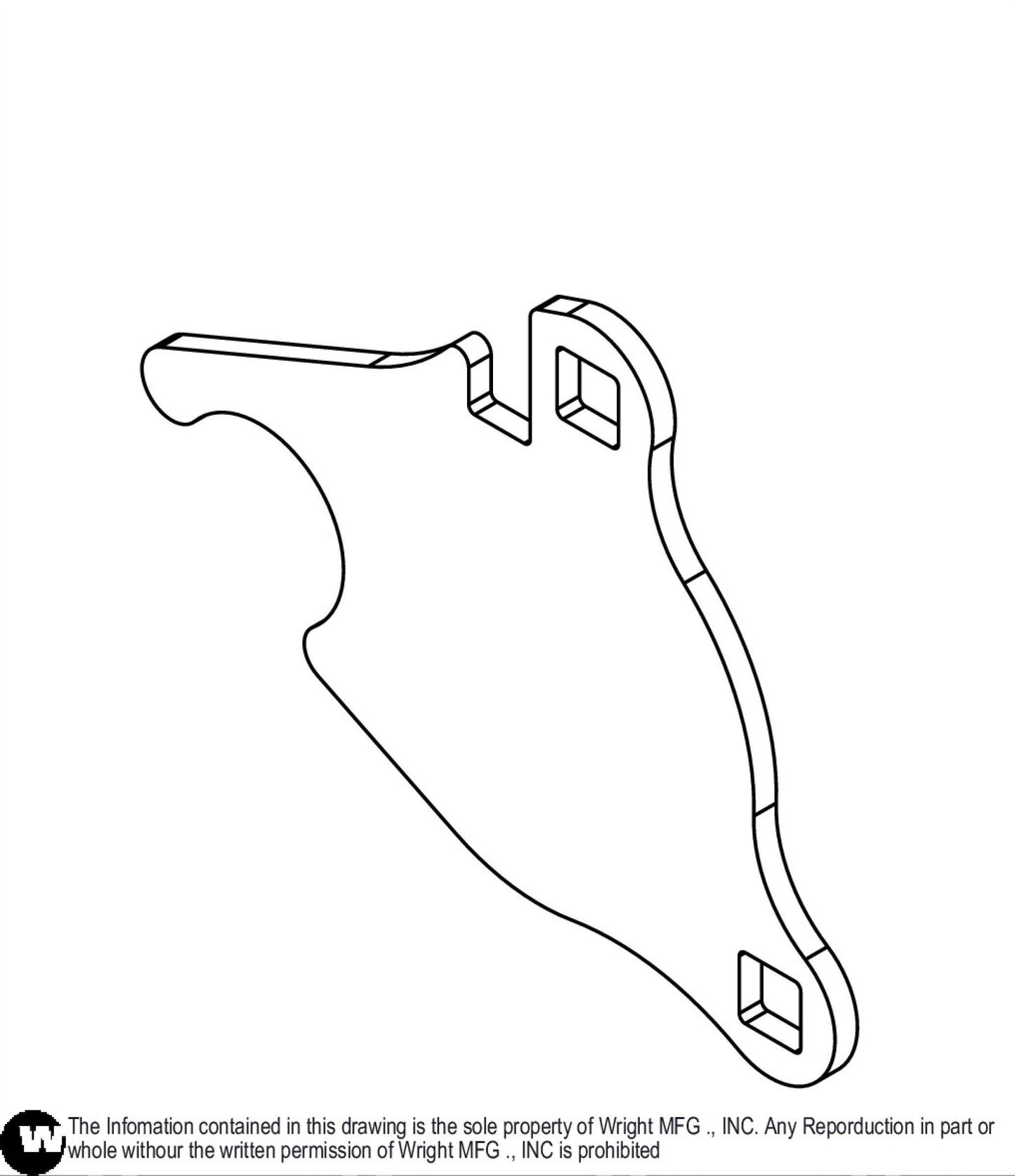 WSTN Brake Bar Clamp 93410379.