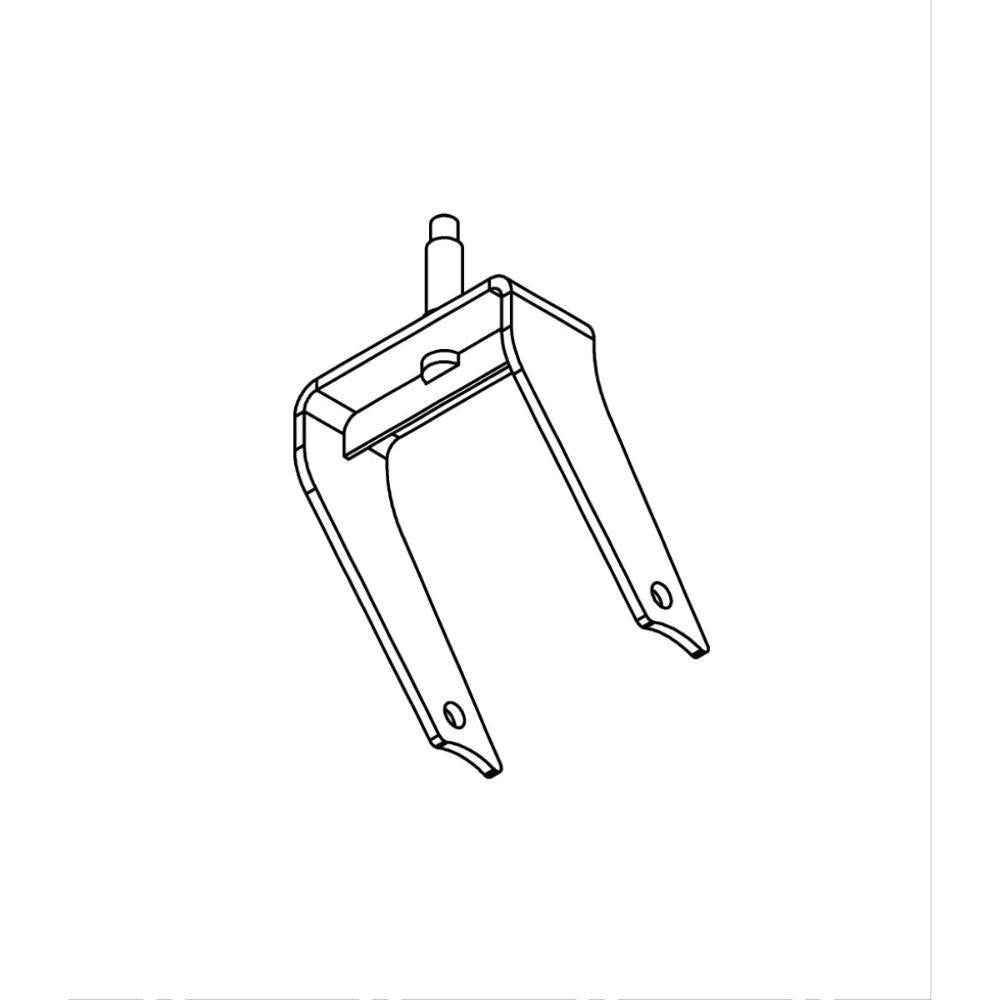 Caster Yoke Weldment 93410391
