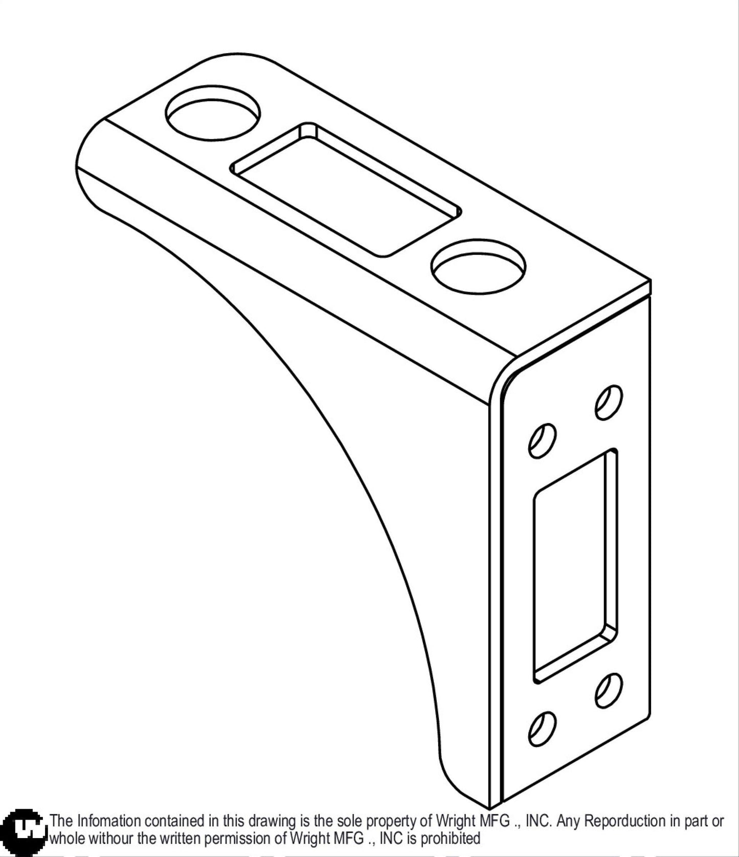 Rear Left WSZK Fuel Tank Support 93410404.