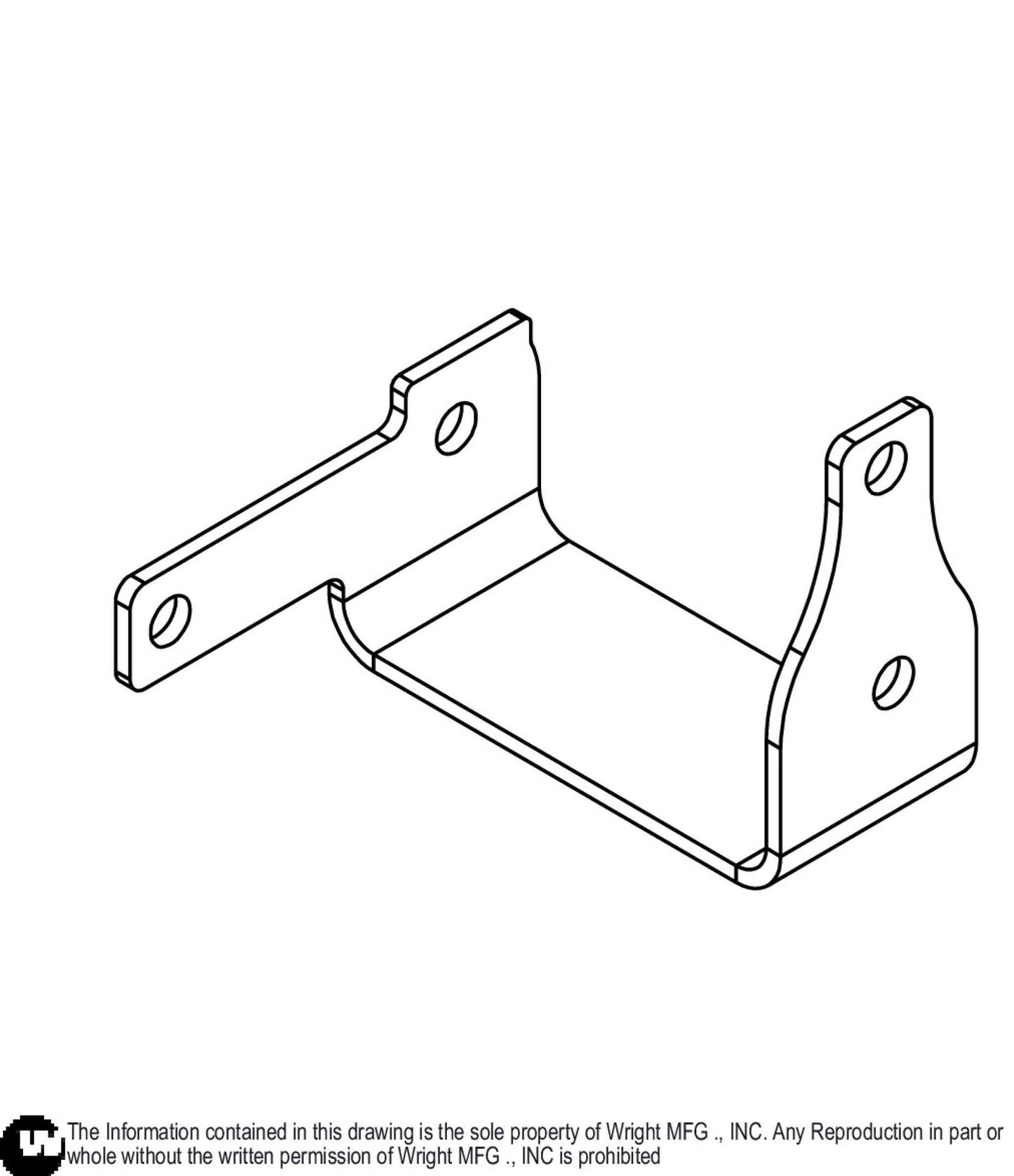 Left WZTO Brake Interlock Bell Crank 93410423.