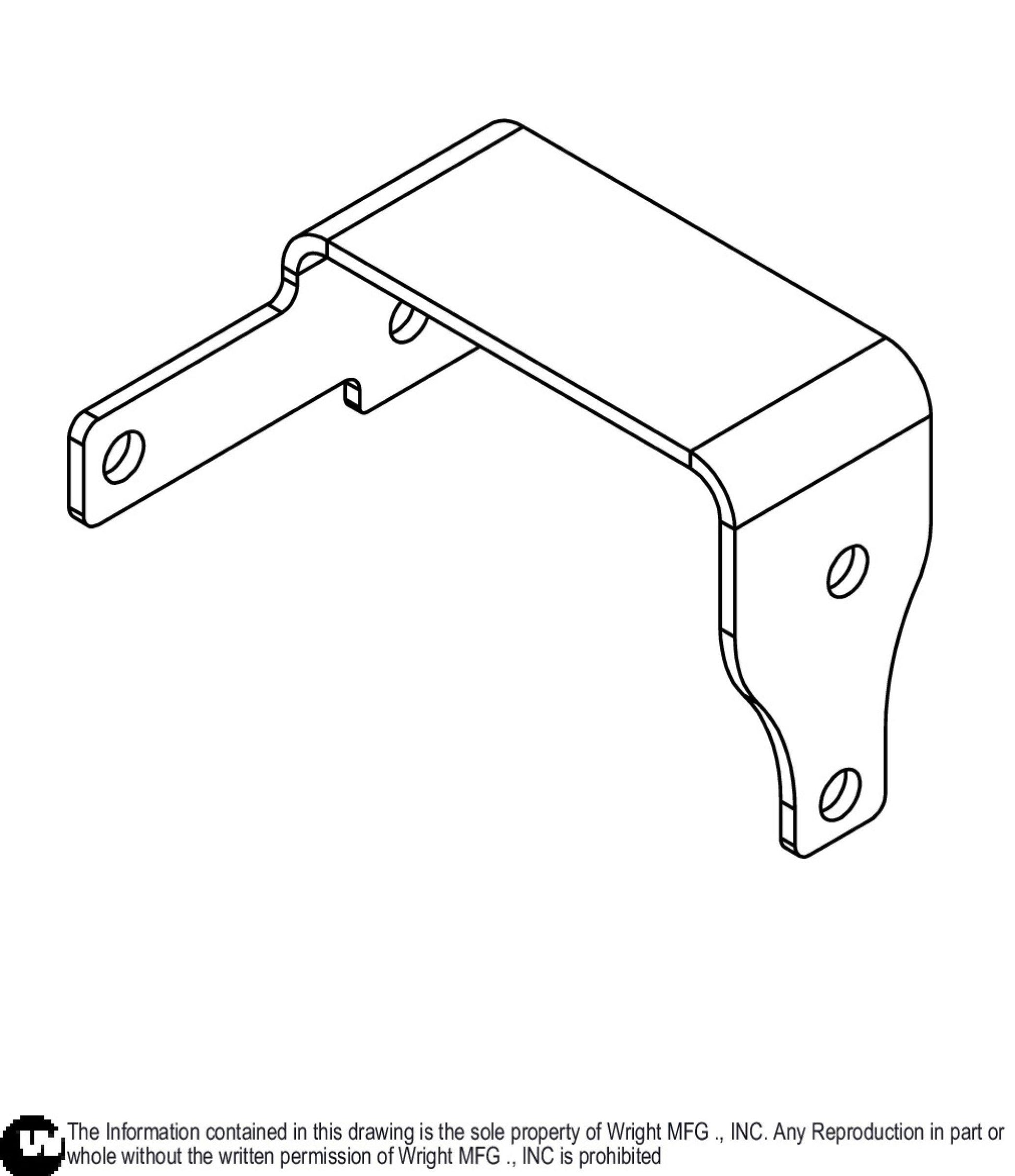 Right WZTO Brake Interlock Bell Crank 93410424.
