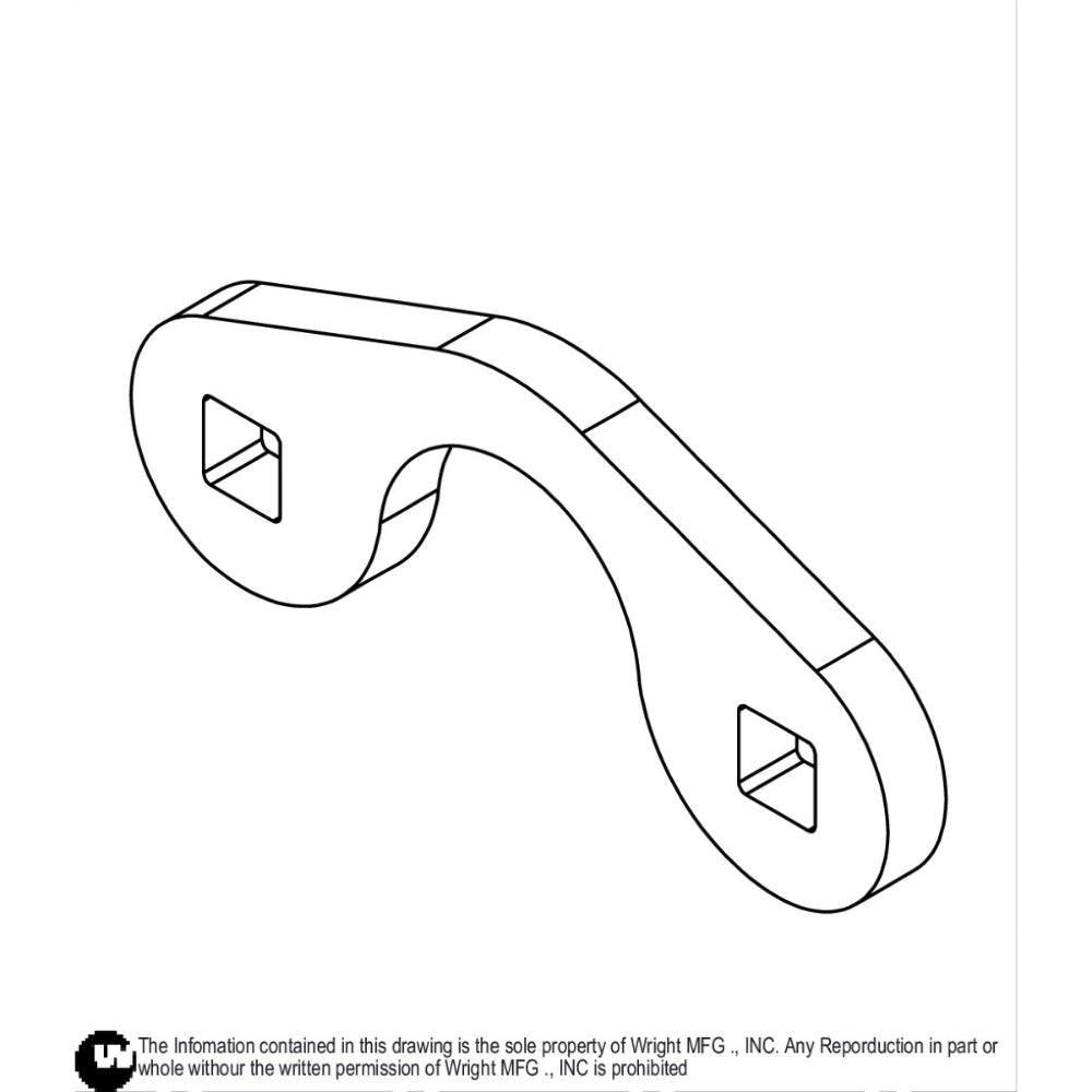Wright Brake Tie Down WVH 93410444