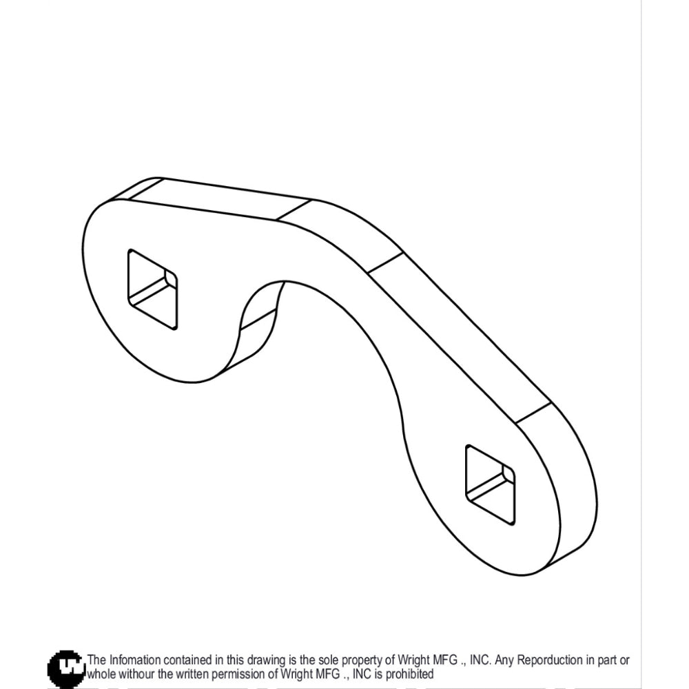 Wright Brake Tie Down WVH 93410444