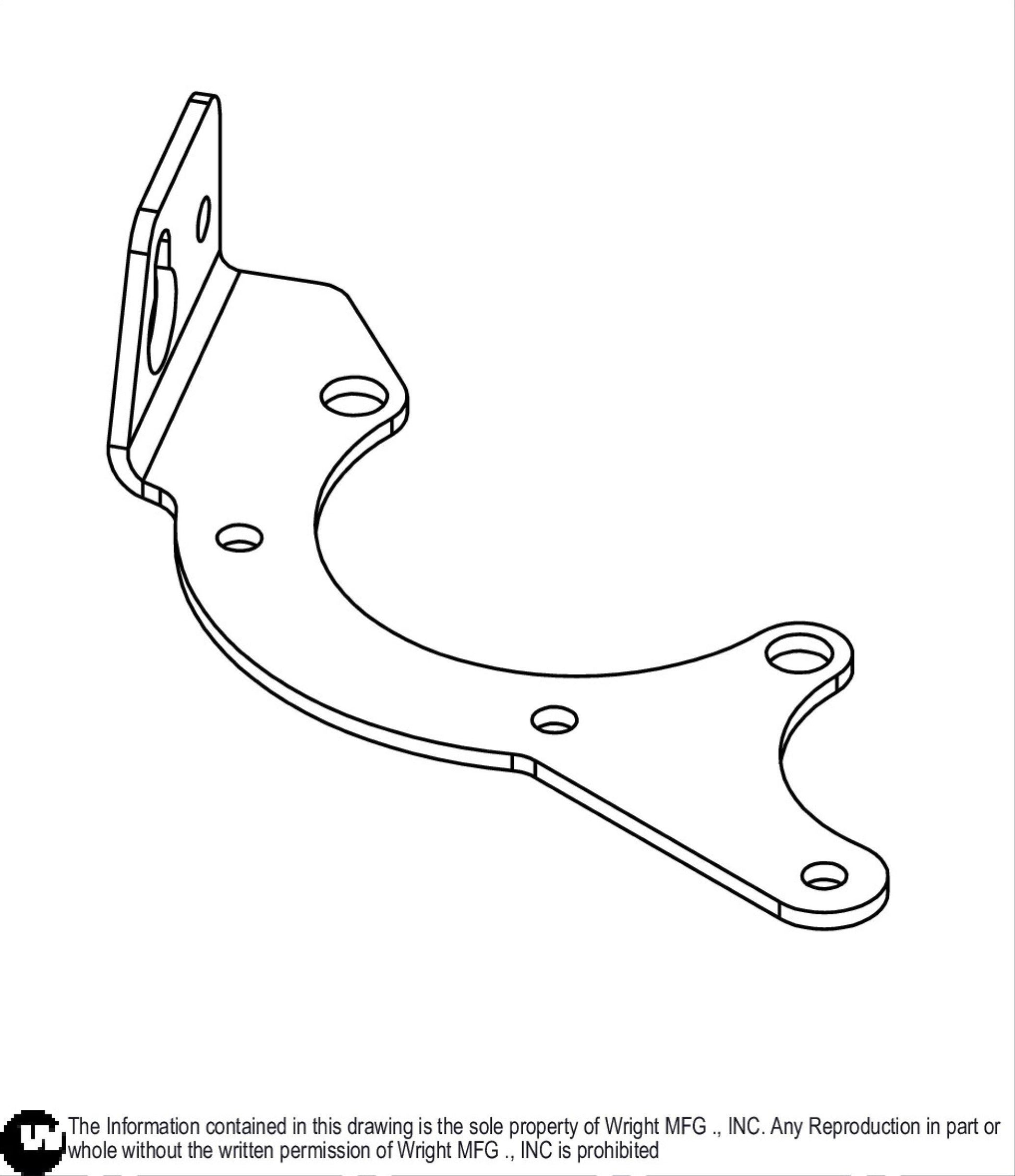 FS Solenoid Bracket 93410450.