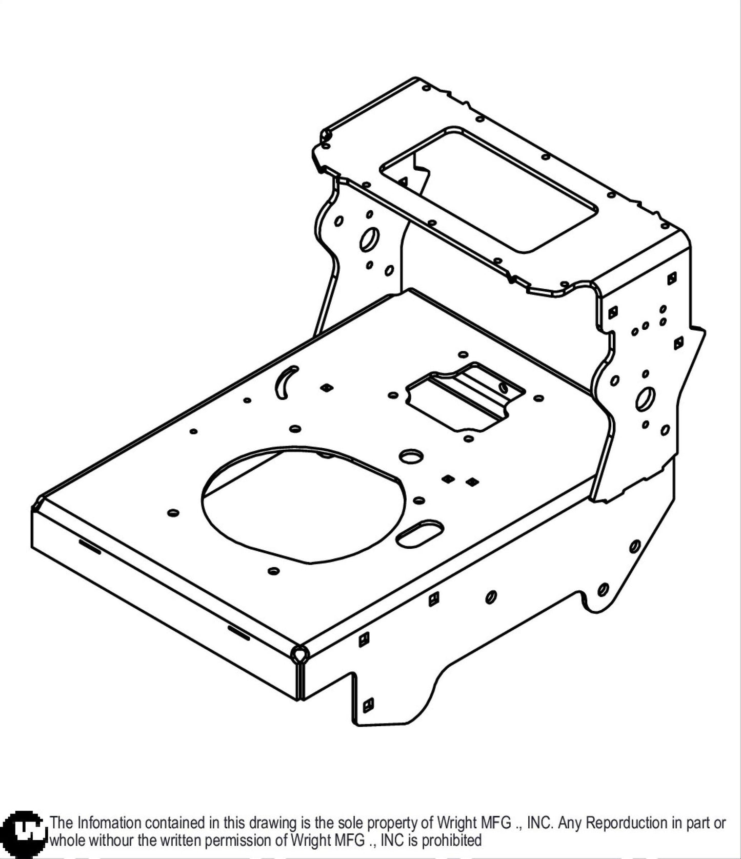 WVG2 Tractor Body Weldment 93410466.