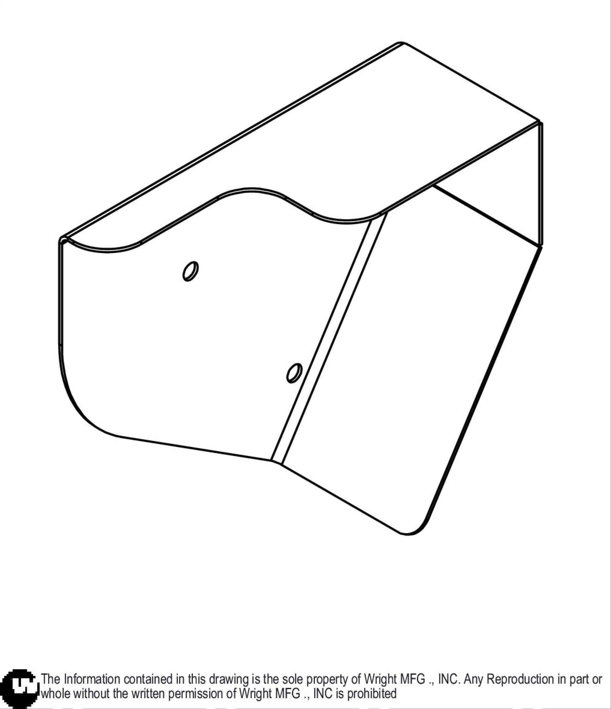 Right WVG2 Pulley Guard 93410468.