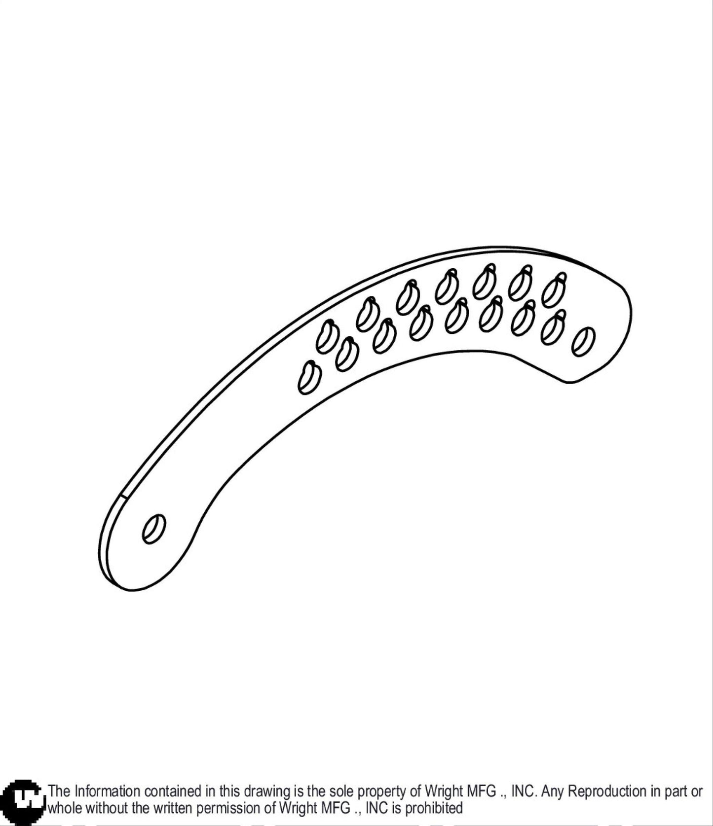 WZTO Deck Lift Selector Plate 93410480.