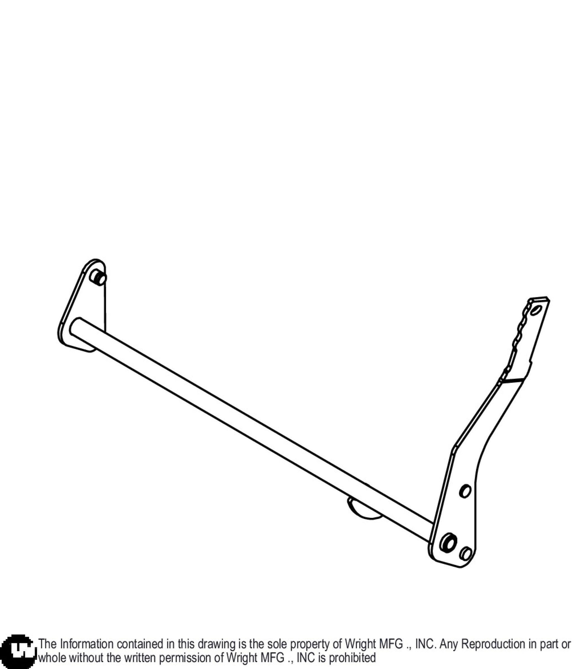 WSZK Brake Lever Weldment 93410492.