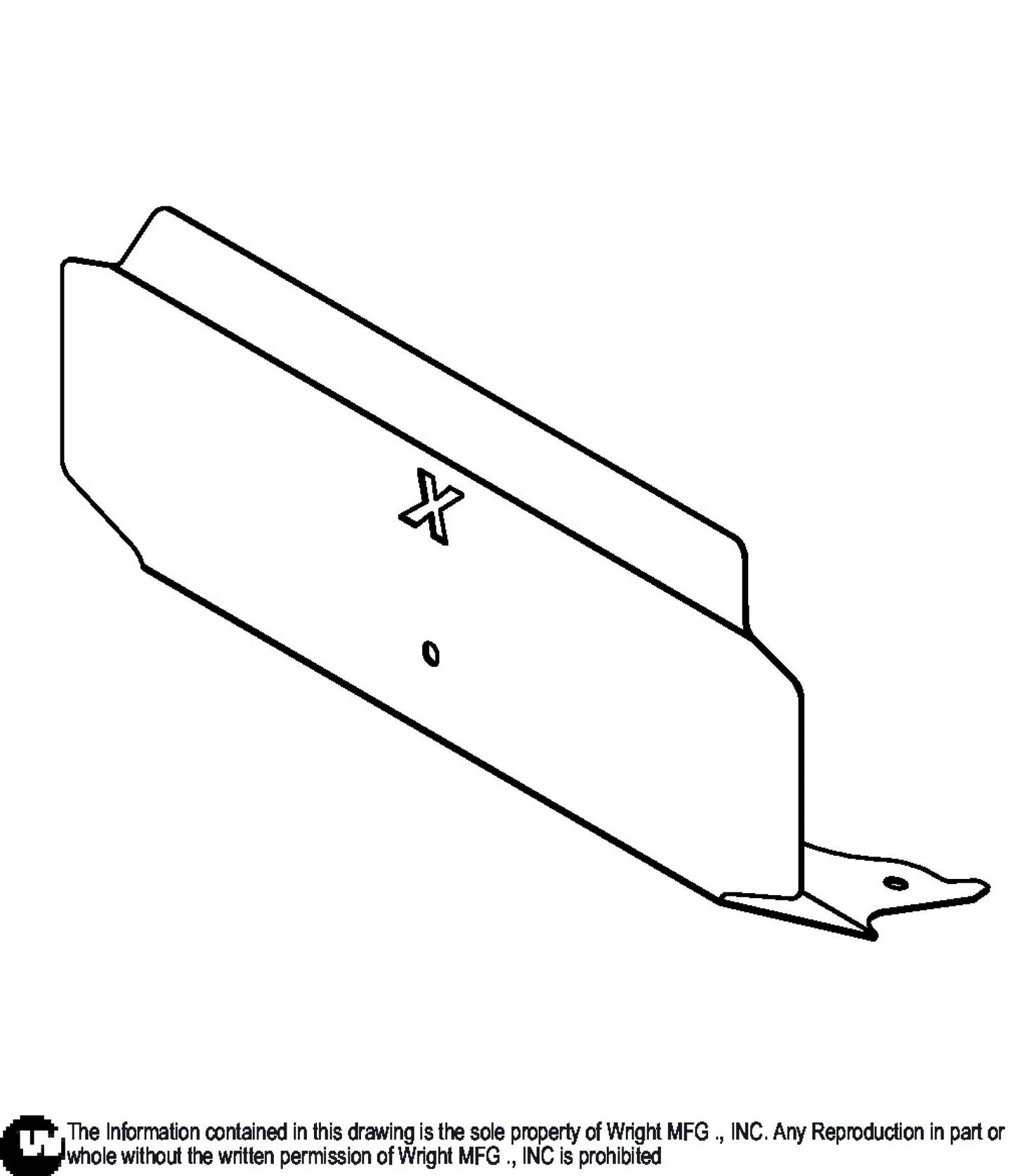 WSTX2 Toe Plate Cover 93410522.